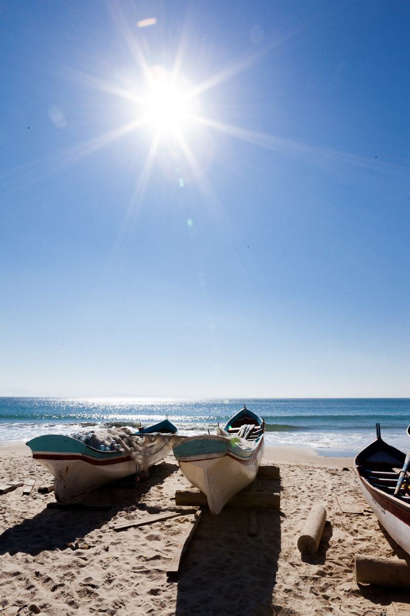 Canoa na Praia da Lagoinha