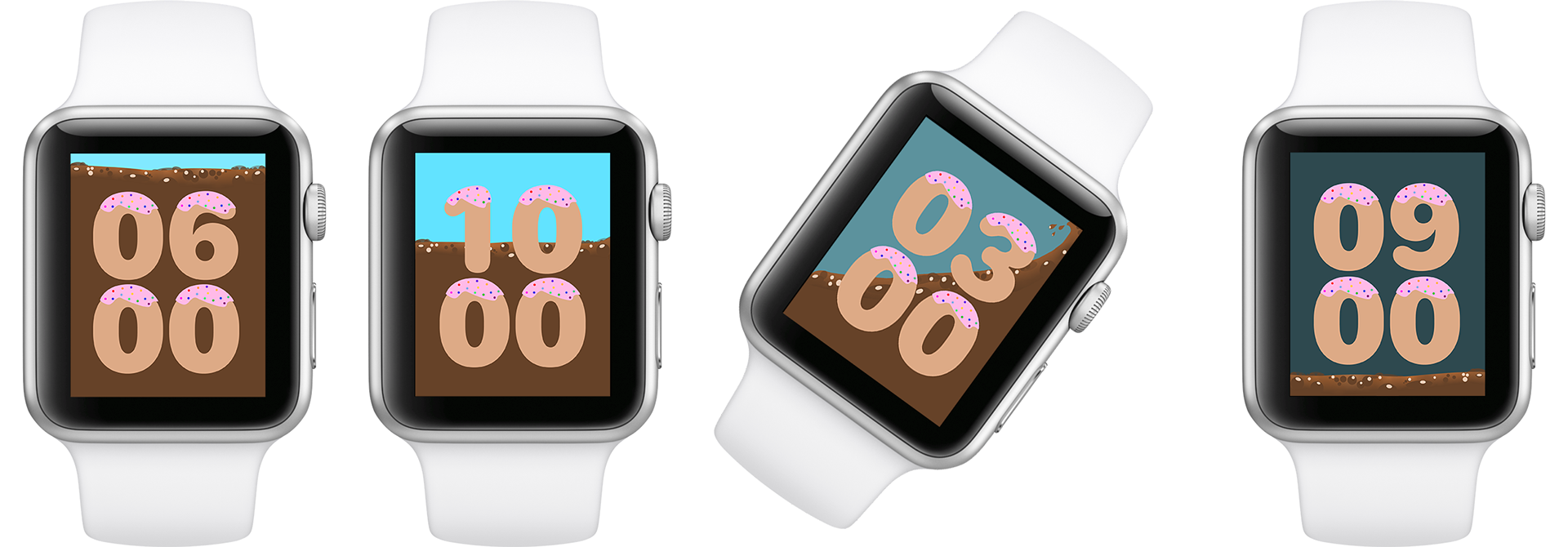 1 hour Apple Watch Face
