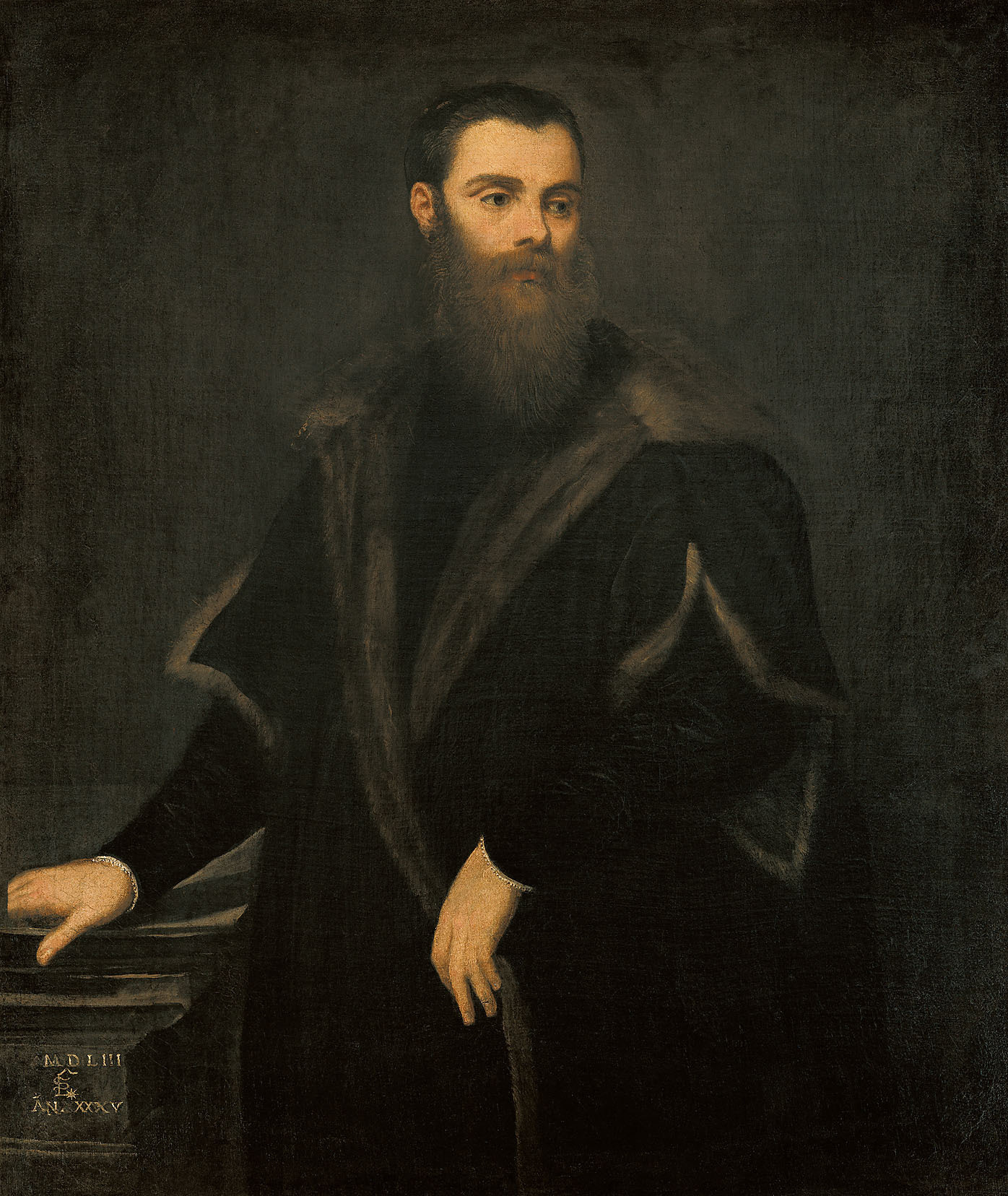 TINTORETTO Lorenzo Soranzo, 1553. Viena, Kunsthistorisches Museum.