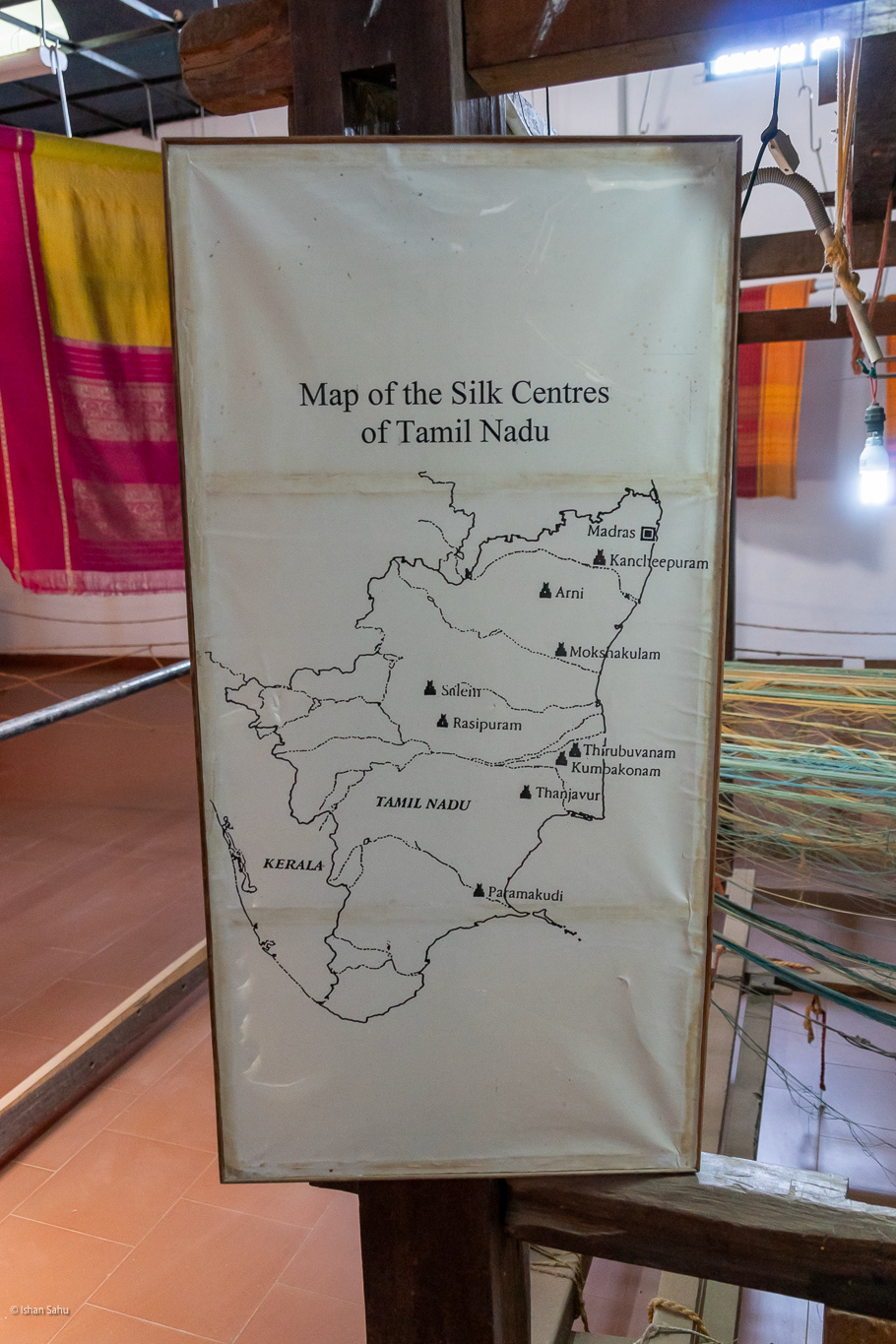 Silk Centres of Tamil Nadu