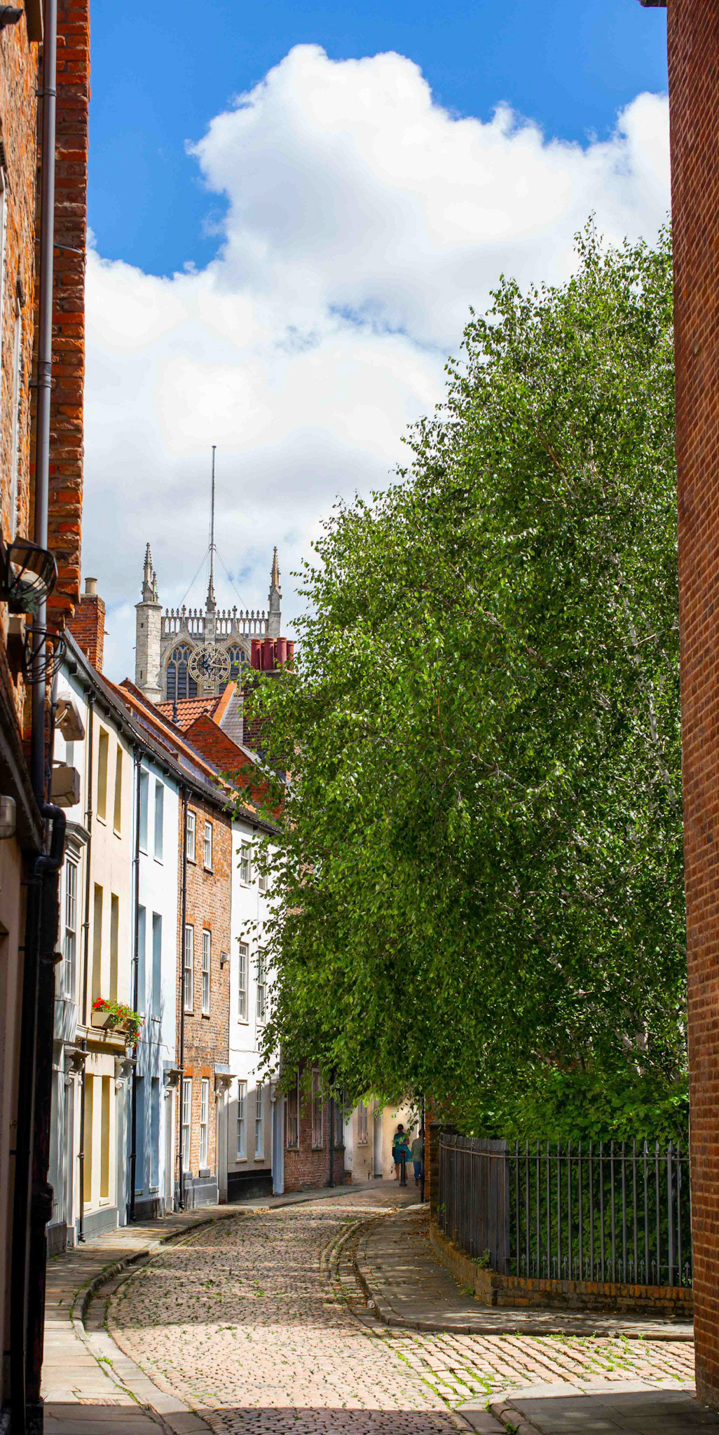 Hull Minster from Dagger Lane - Kingston upon Hull East Yorkshire UK
