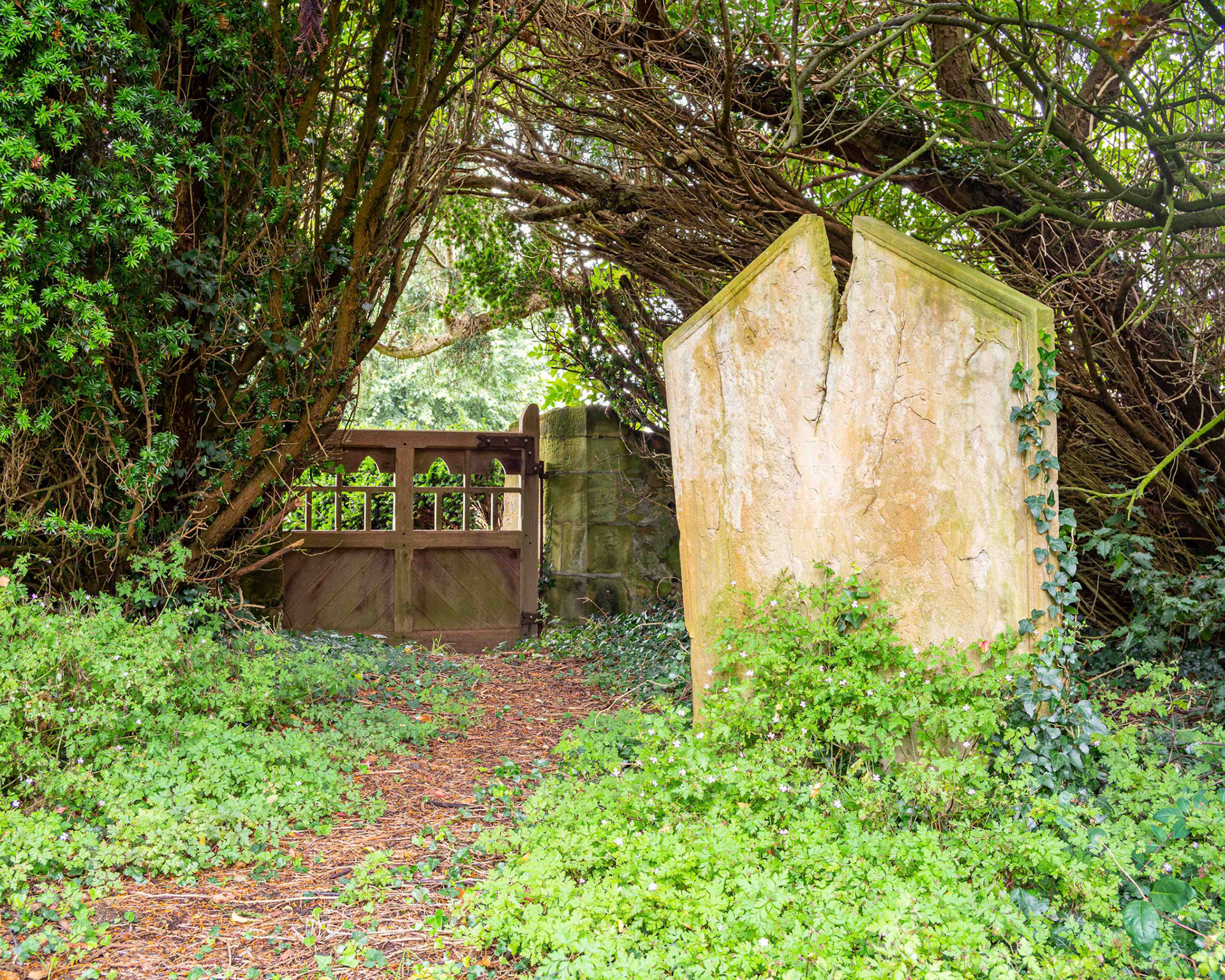 Churchyard Scene - North Yorkshire UK 2021