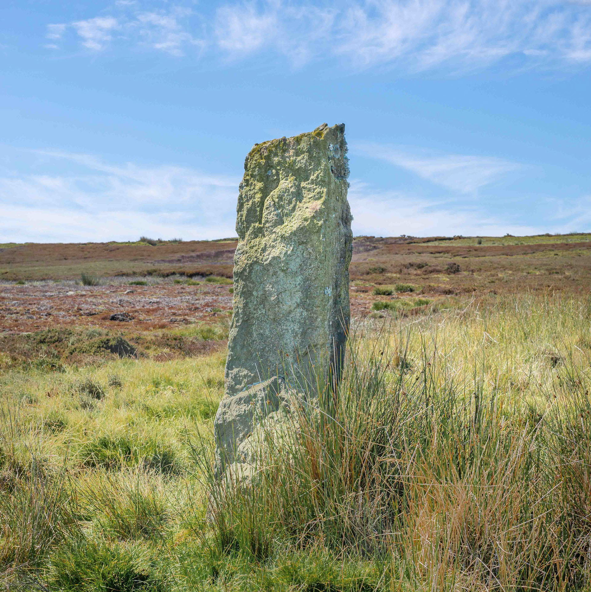 Marker Stone #3 at Bransdale Ridge - North York Moors UK 2020