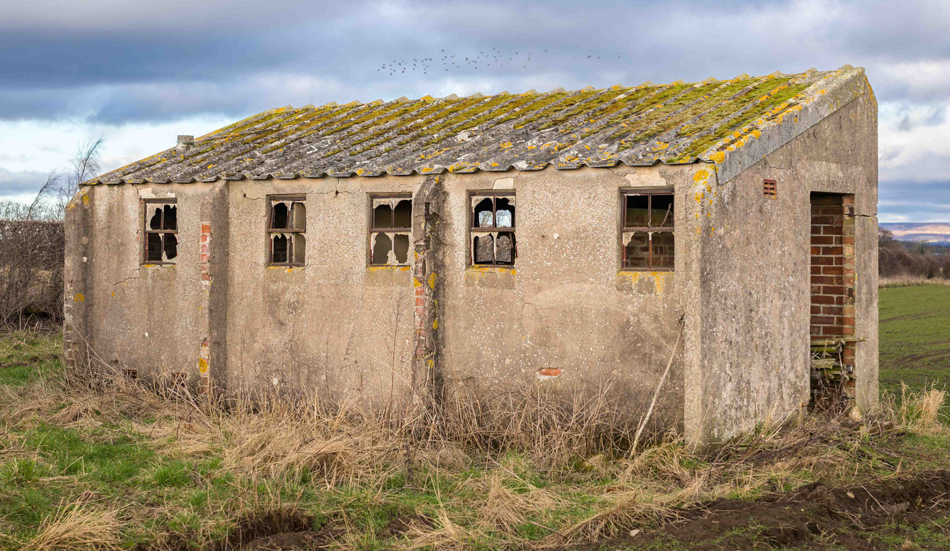 Derelict RAF Building #3 -  Nr Skipton-On-Swale North Yorkshire UK 2018