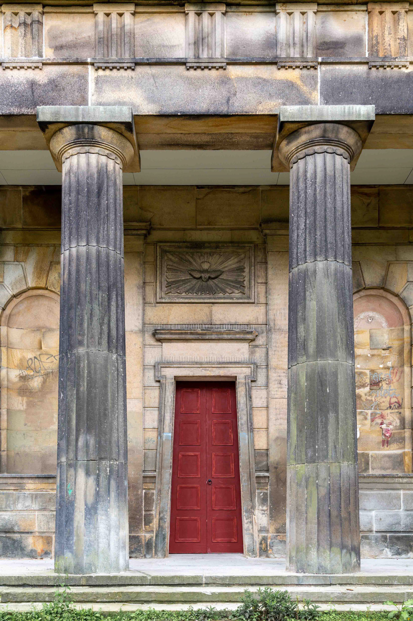 Non-Conformist Chapel - General Cemetery Sheffield Yorkshire UK 2015