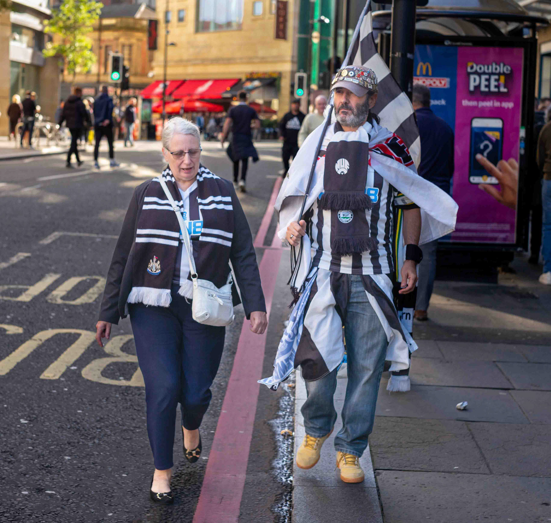 Newcastle United FC Supporters - Newcastle Upon Tyne UK