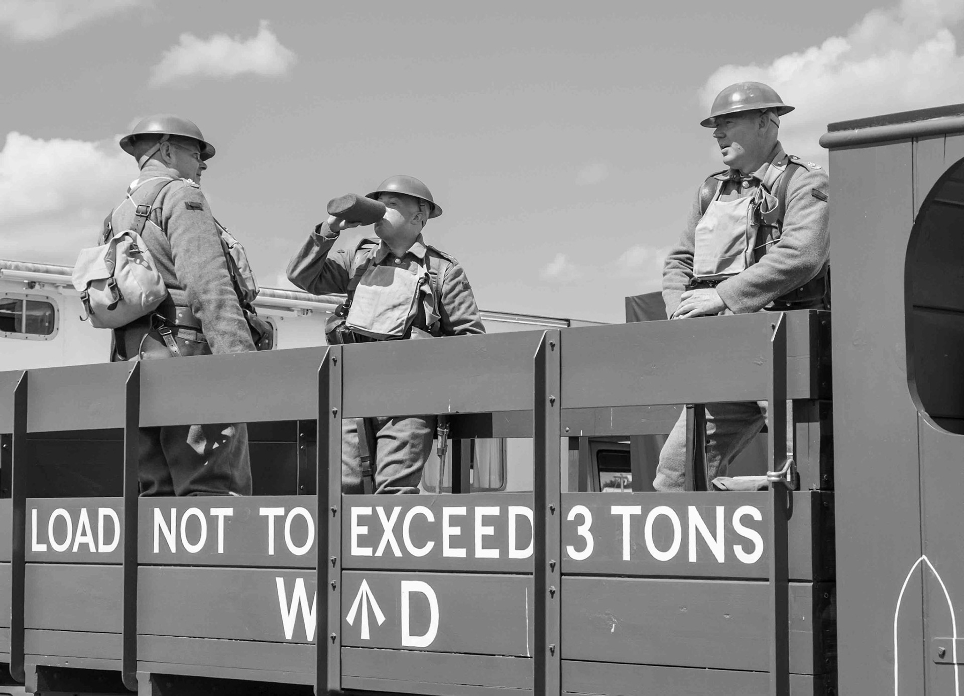 Army Boys - Duncombe Park North Yorkshire UK