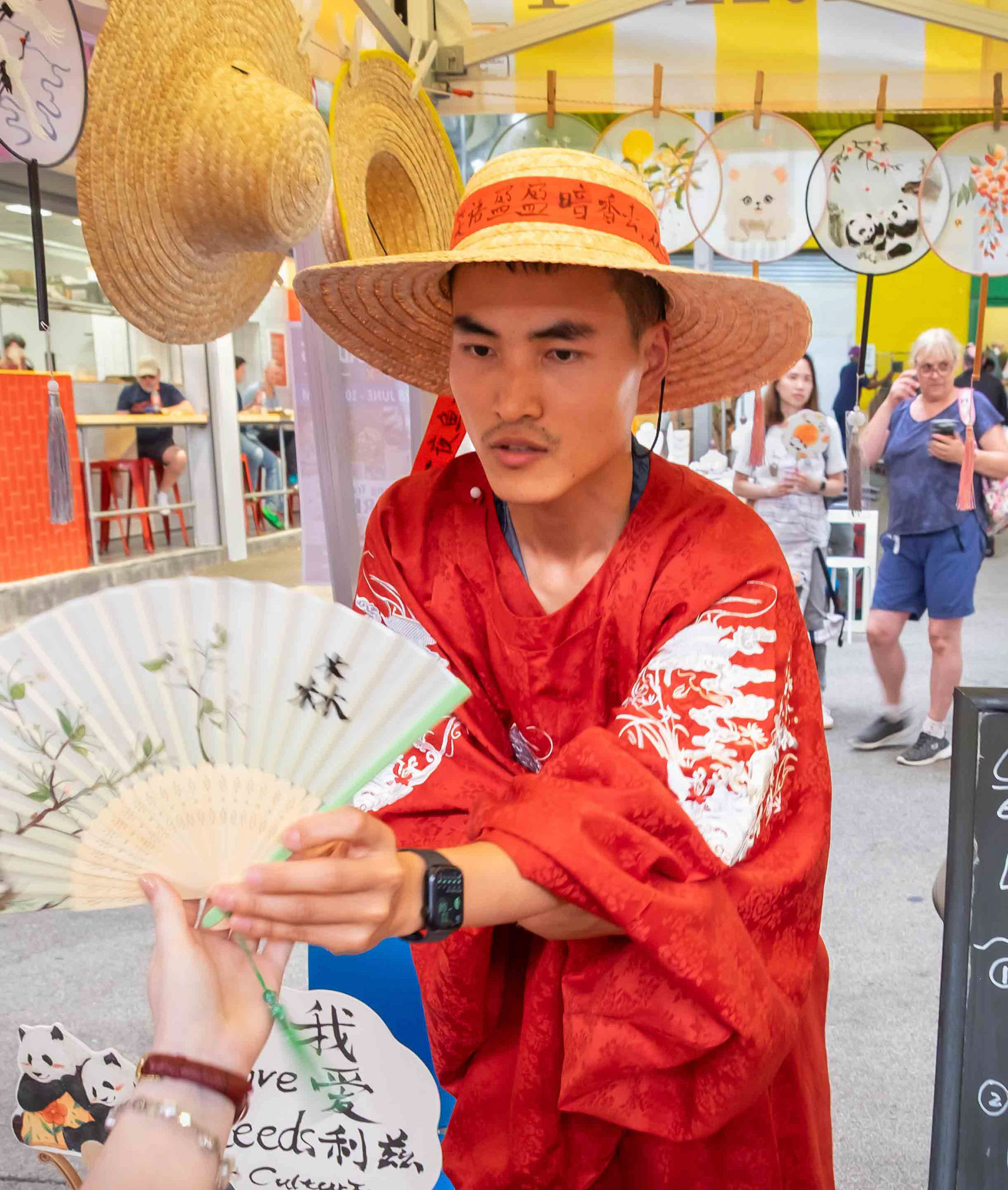Chinese Artwork - Kirkgate Market Leeds UK