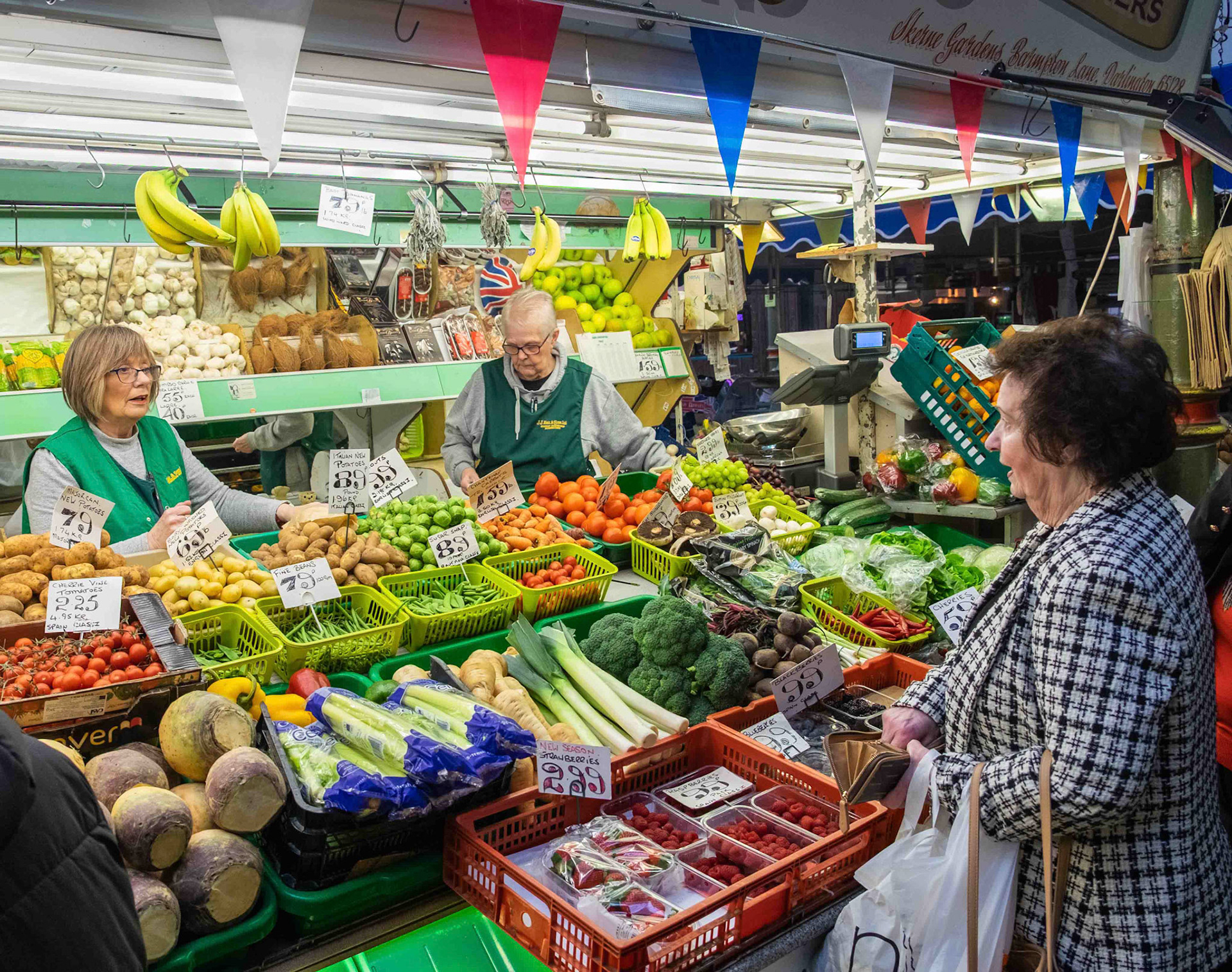 Greengrocer Stall - Darlington UK