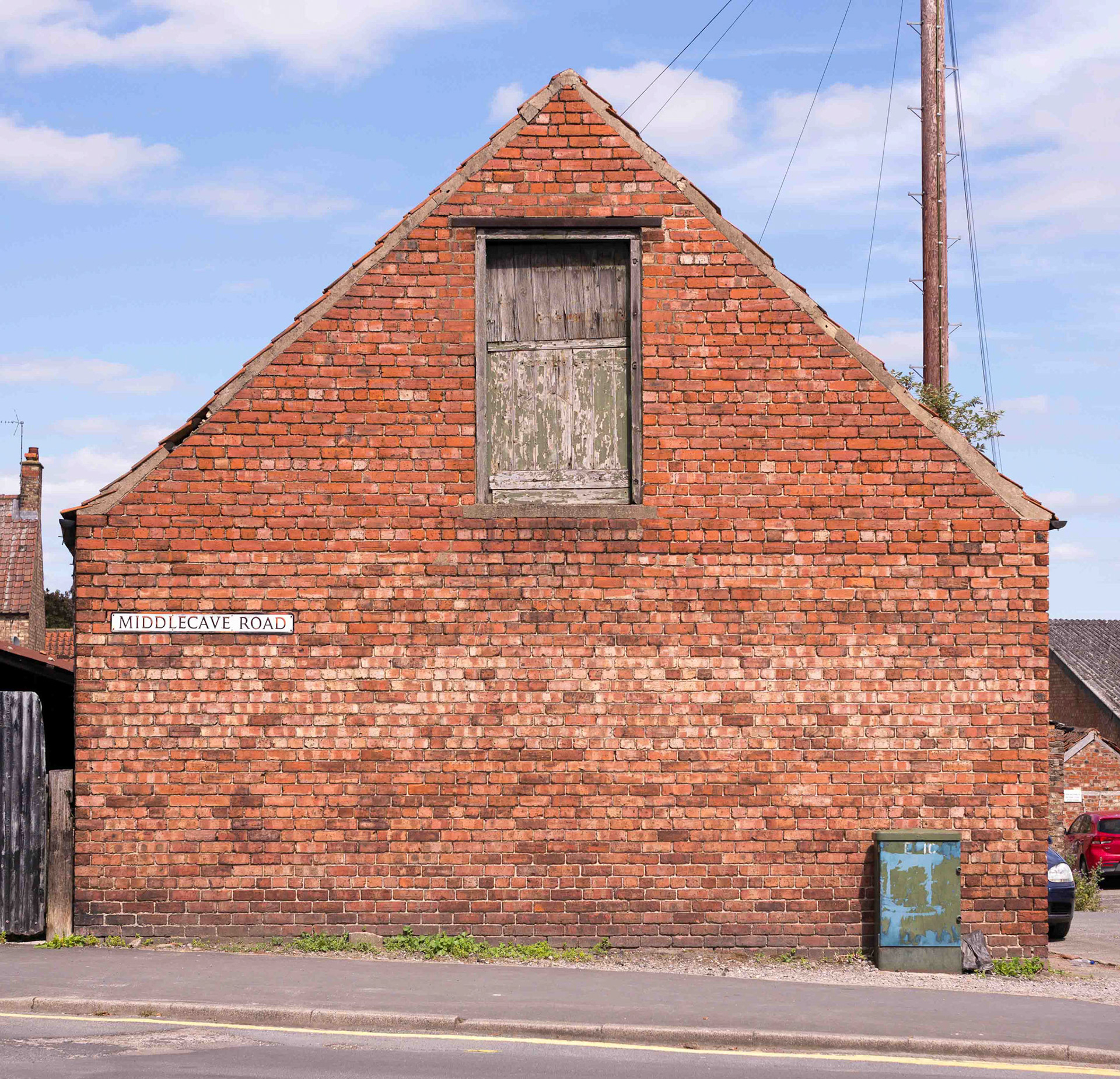 Wall with Door - Malton North Yorkshire UK 2017