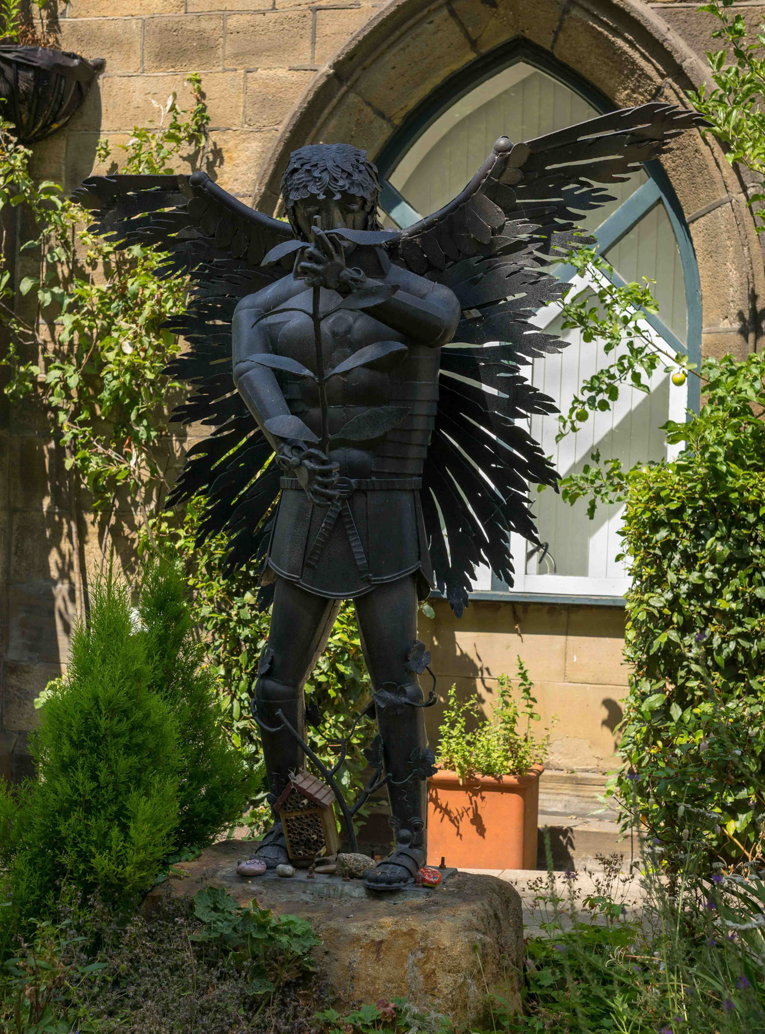 St. Michael Holding an Olive Branch - Leeds UK 2018