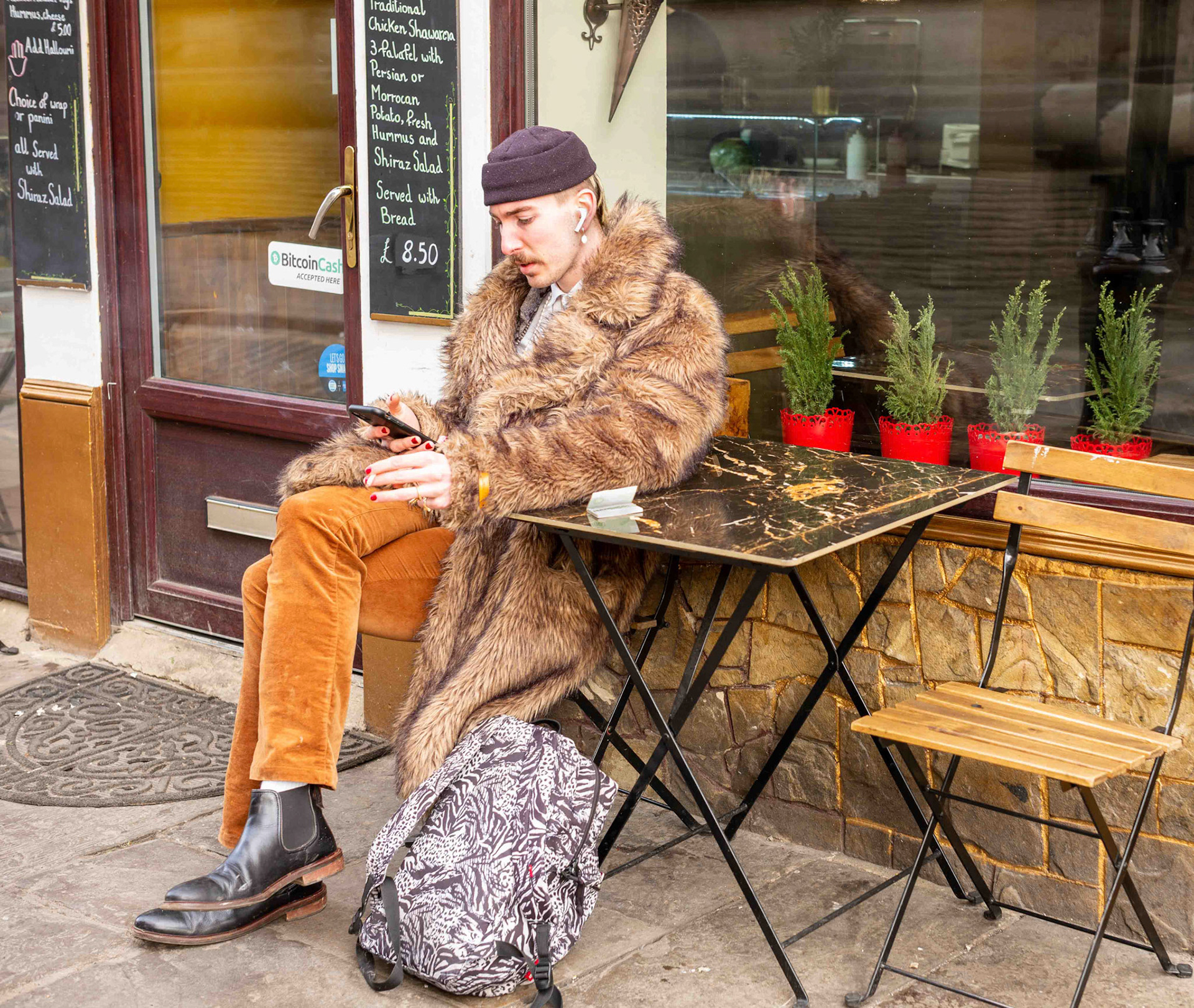 Café Customer - Leeds UK