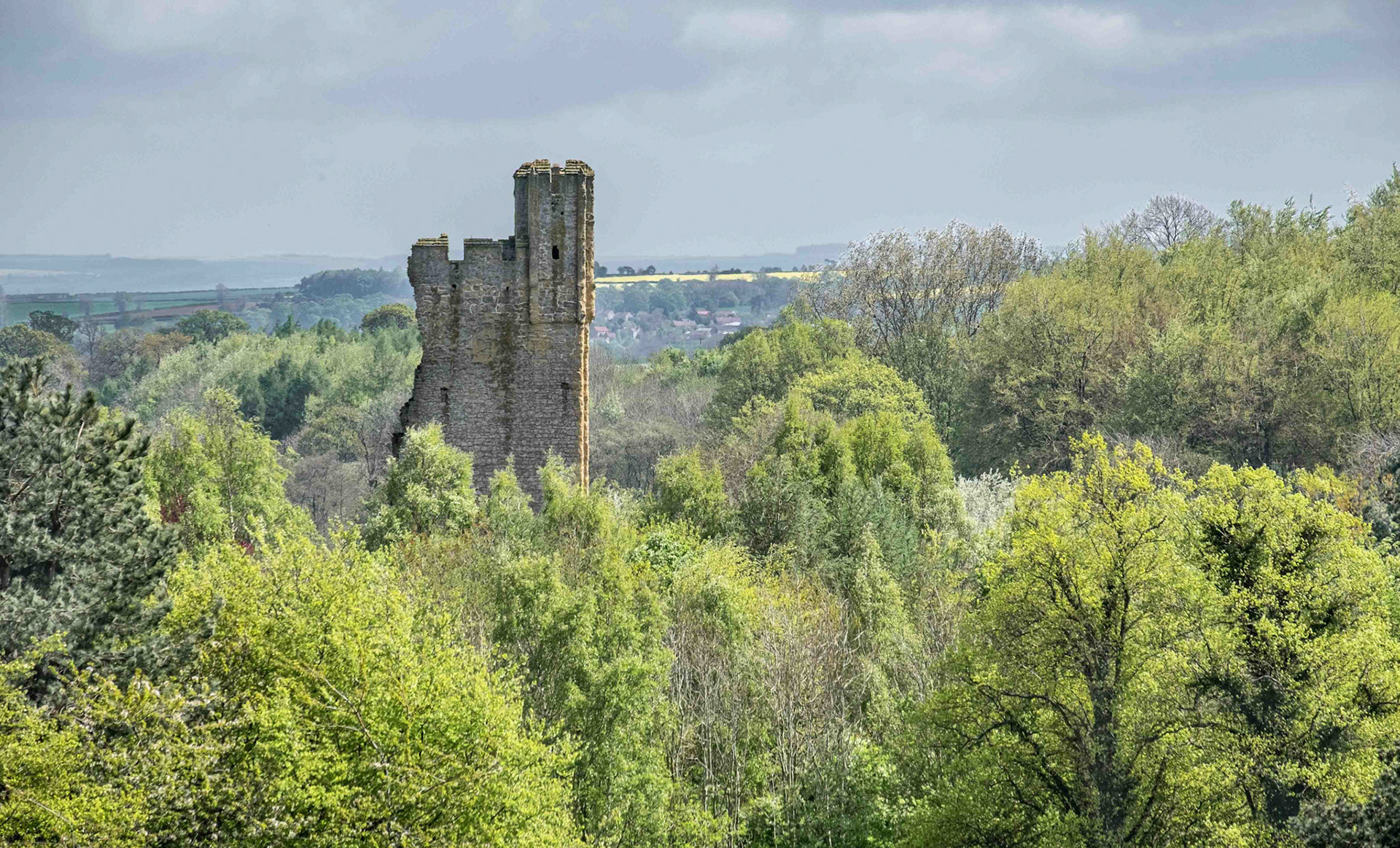 Helmsley Castle - North Yorkshire UK 2019