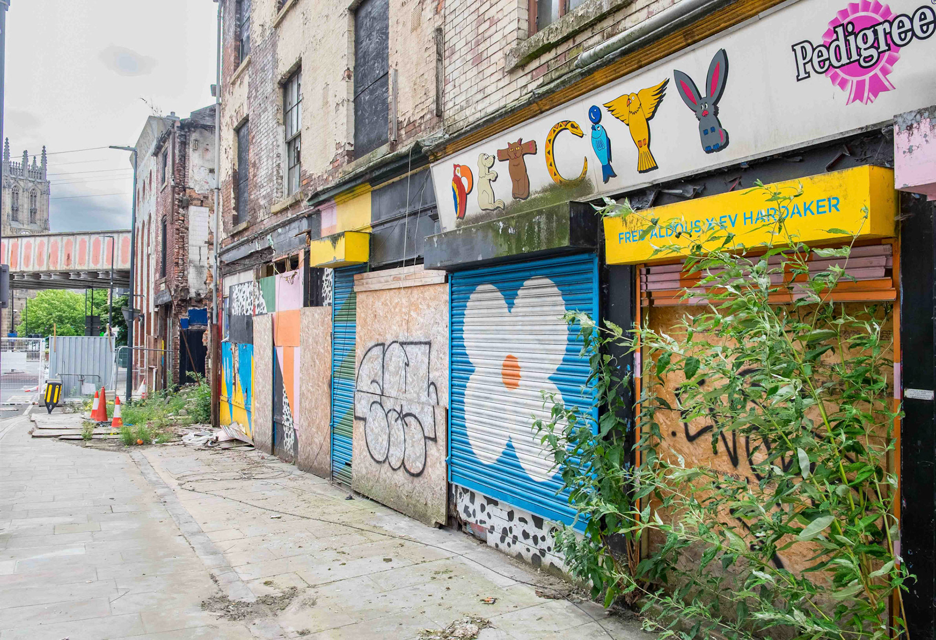 Kirgate in Leeds - Months after Wall Collapse 2025