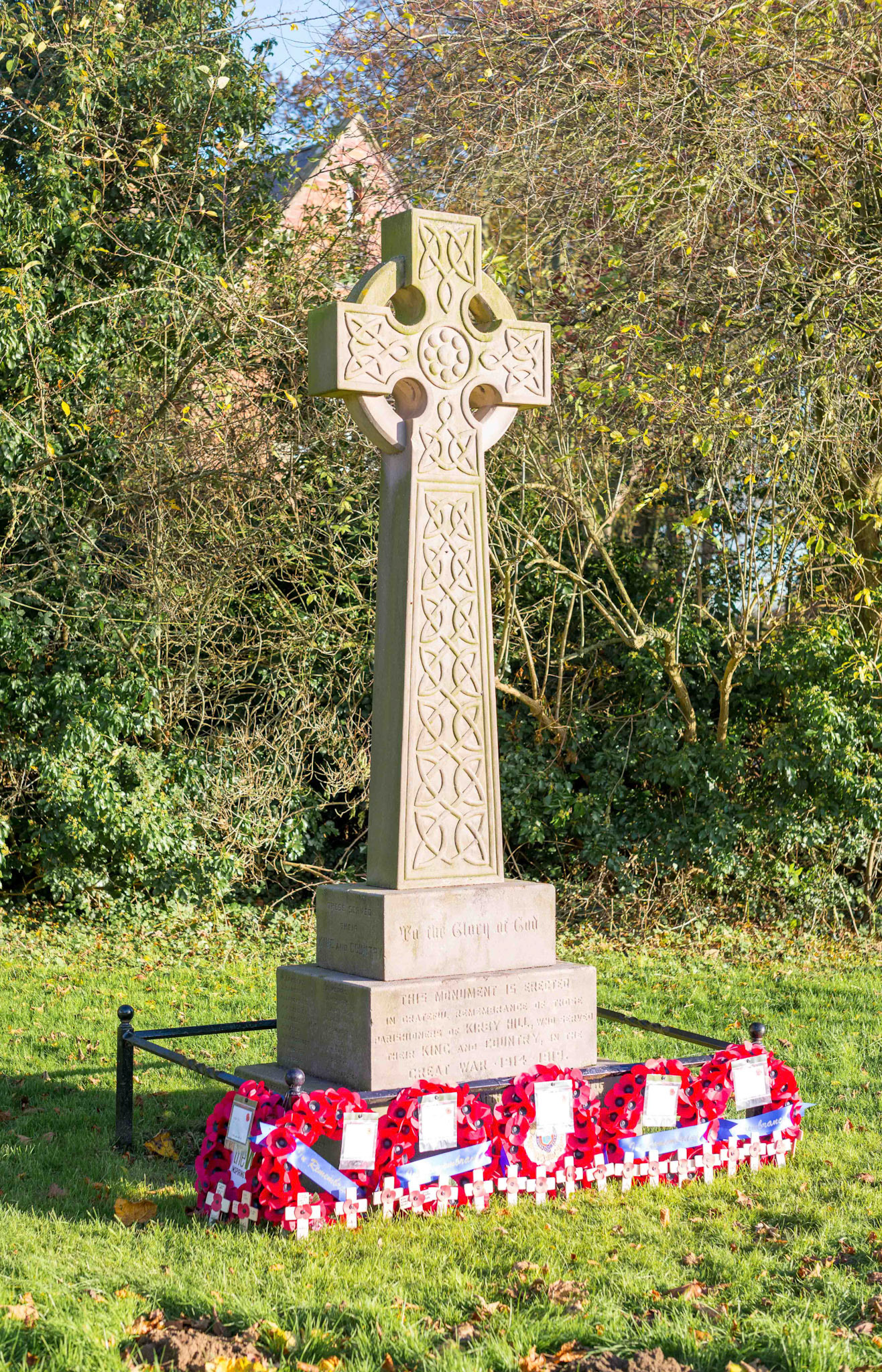 First World War Memorial - Kirby Hill North Yorkshire UK 2021