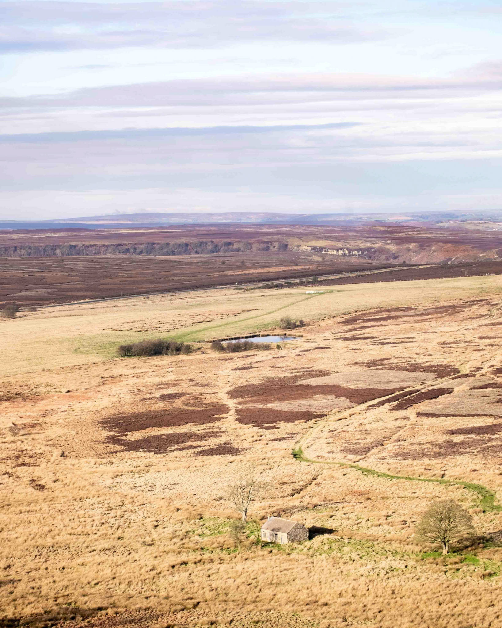 North York Moors from Whinny Nab - North Yorkshire UK 2020