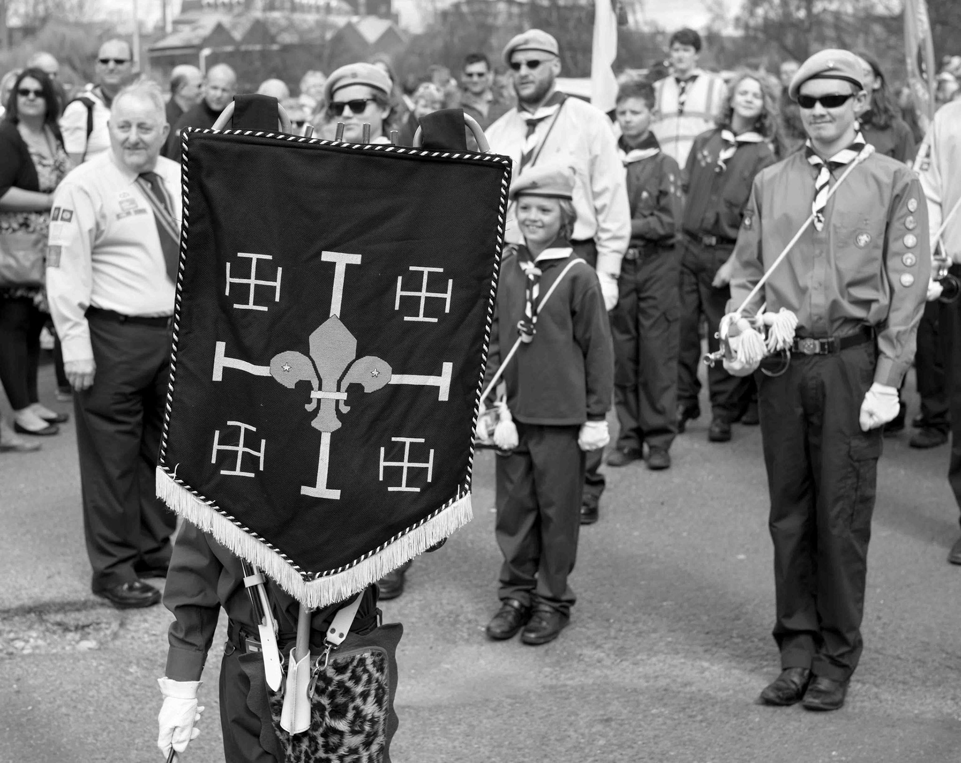 York Scouts Parade - North Yorkshire UK