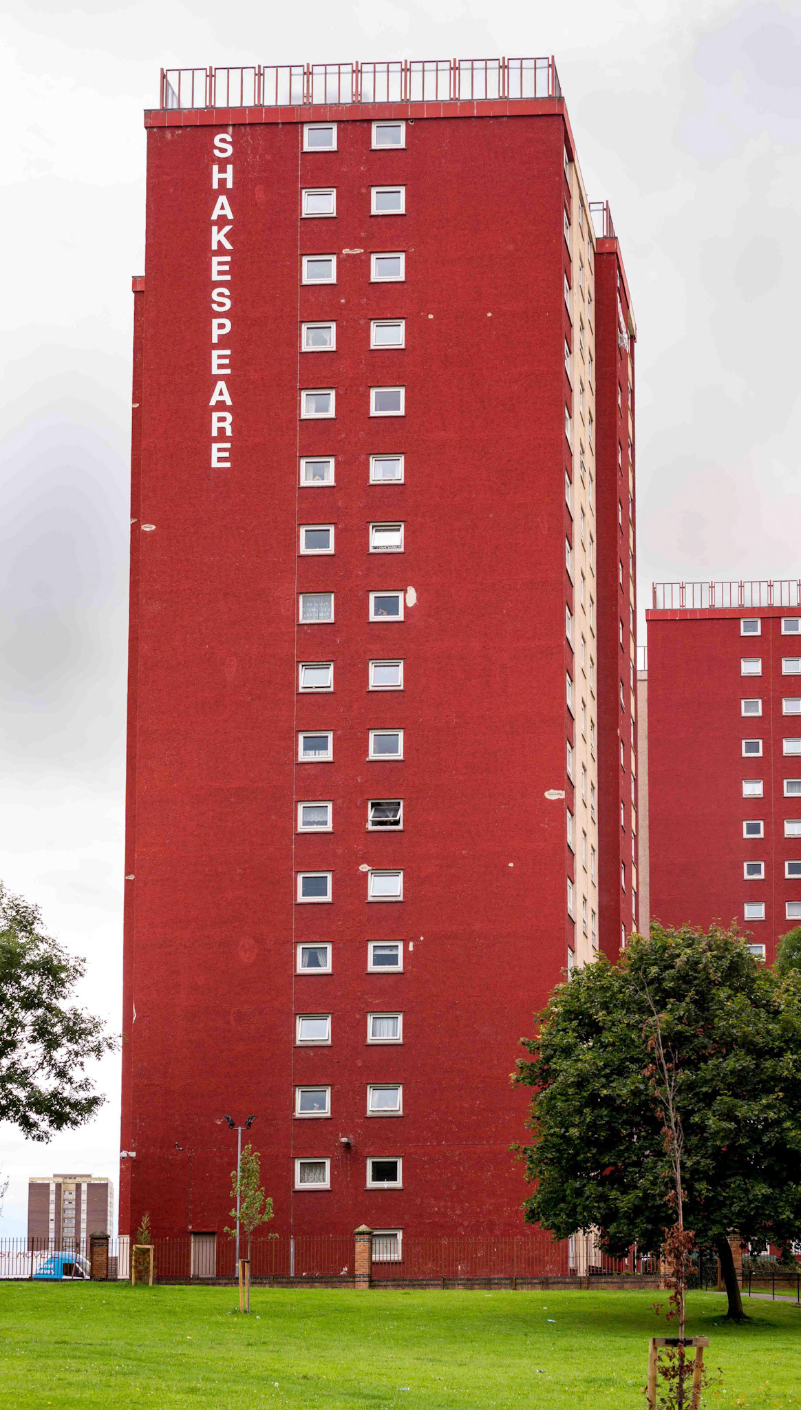 High-rise Flats - Shakespeare St Leeds Yorkshire UK 2016
