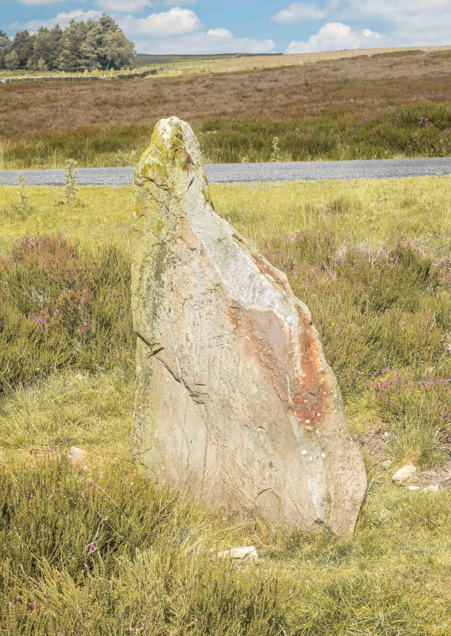 Natural Stone at Bransdale Road - North York Moors UK 2024