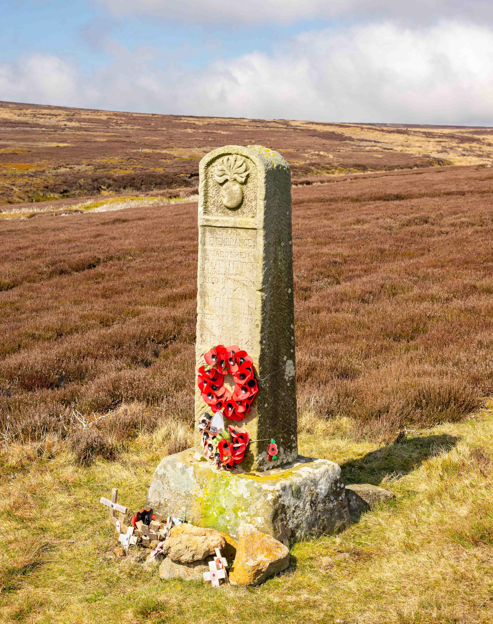 The Commondale Shepherds War Memorial - North York Moors UK 2023