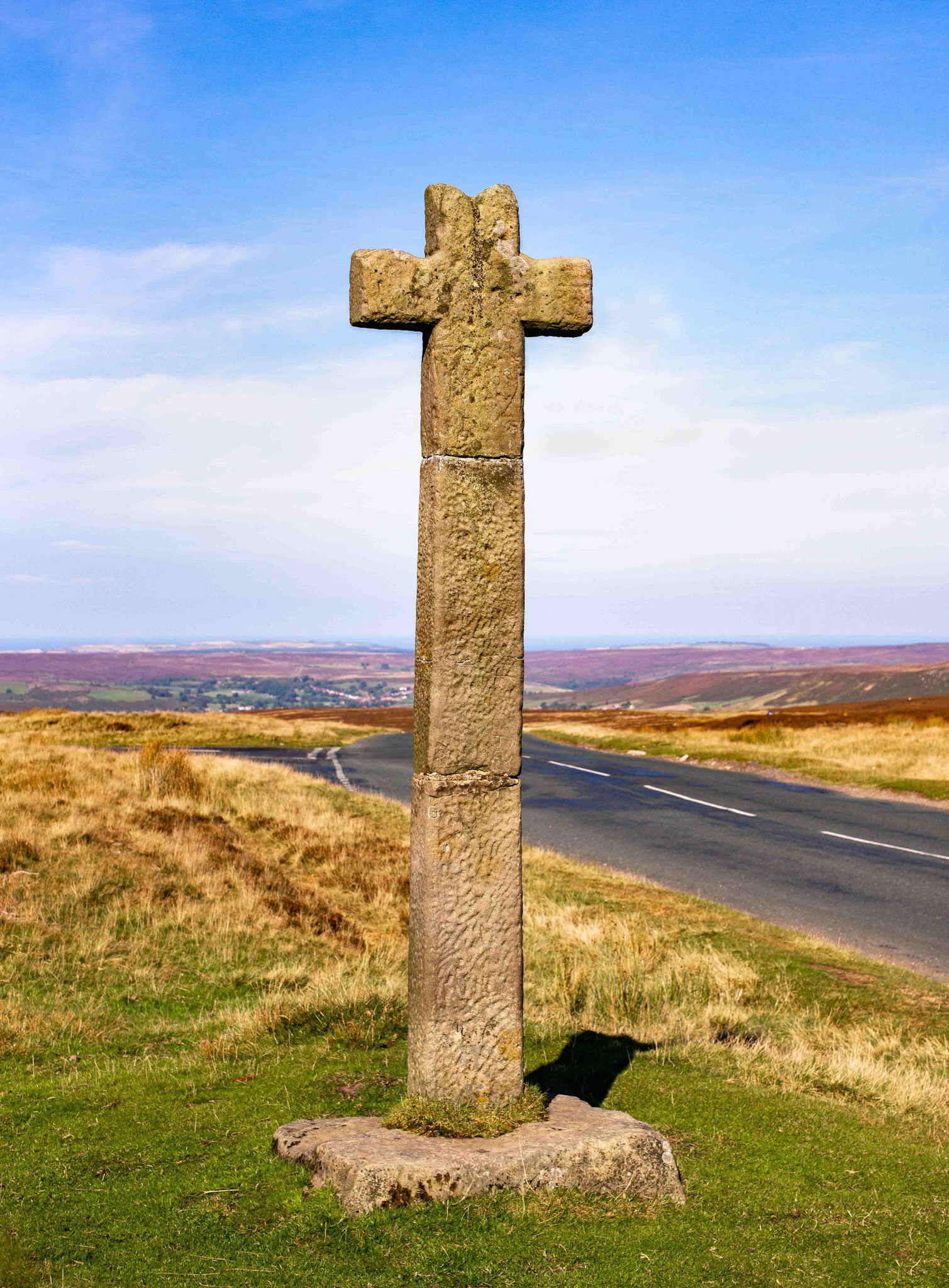 Young Ralph's Cross - Danby High Moor North Yorkshire UK 2019