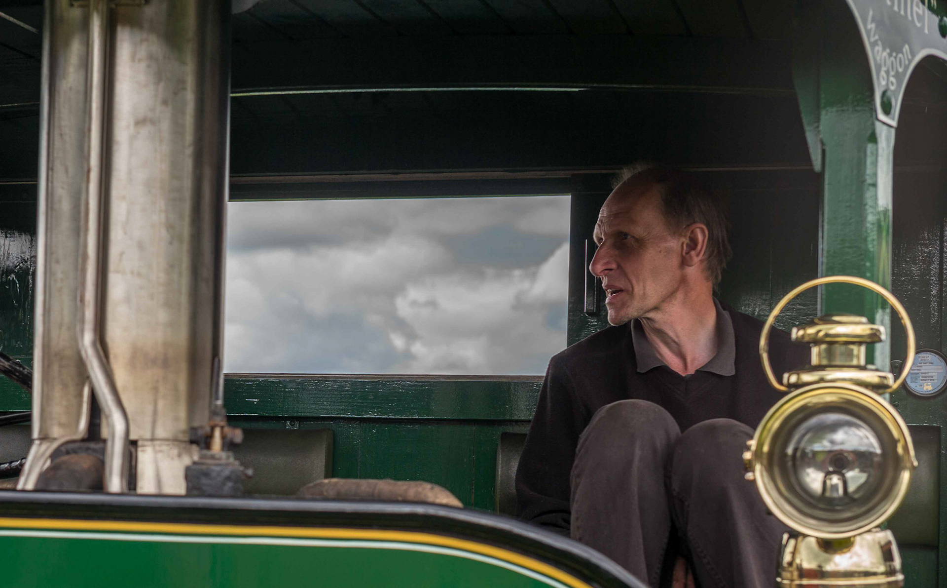 Steam Lorry - Duncombe Park North Yorkshire UK