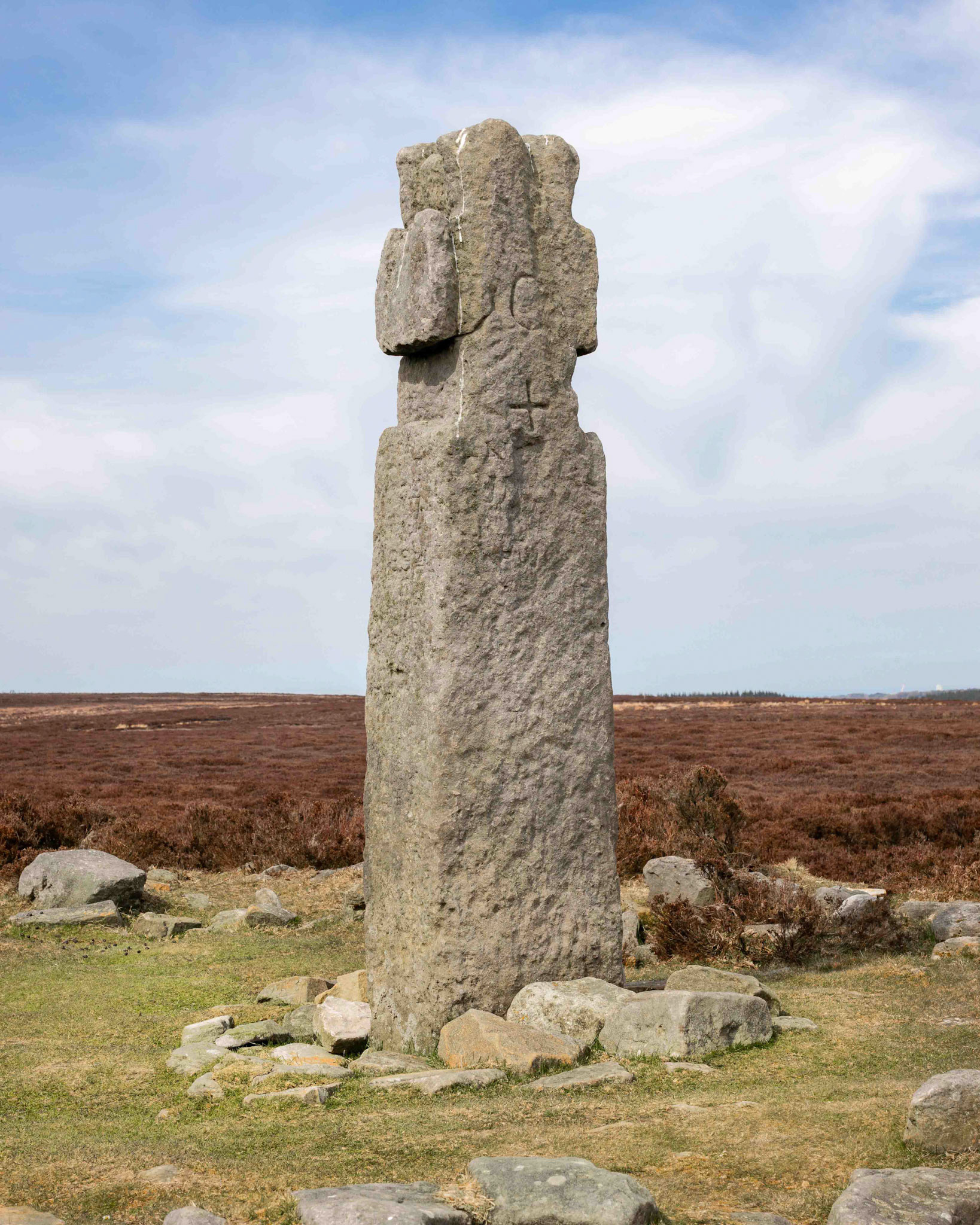 Lilla Cross on Lilla Howe - North York Moors UK 2021
