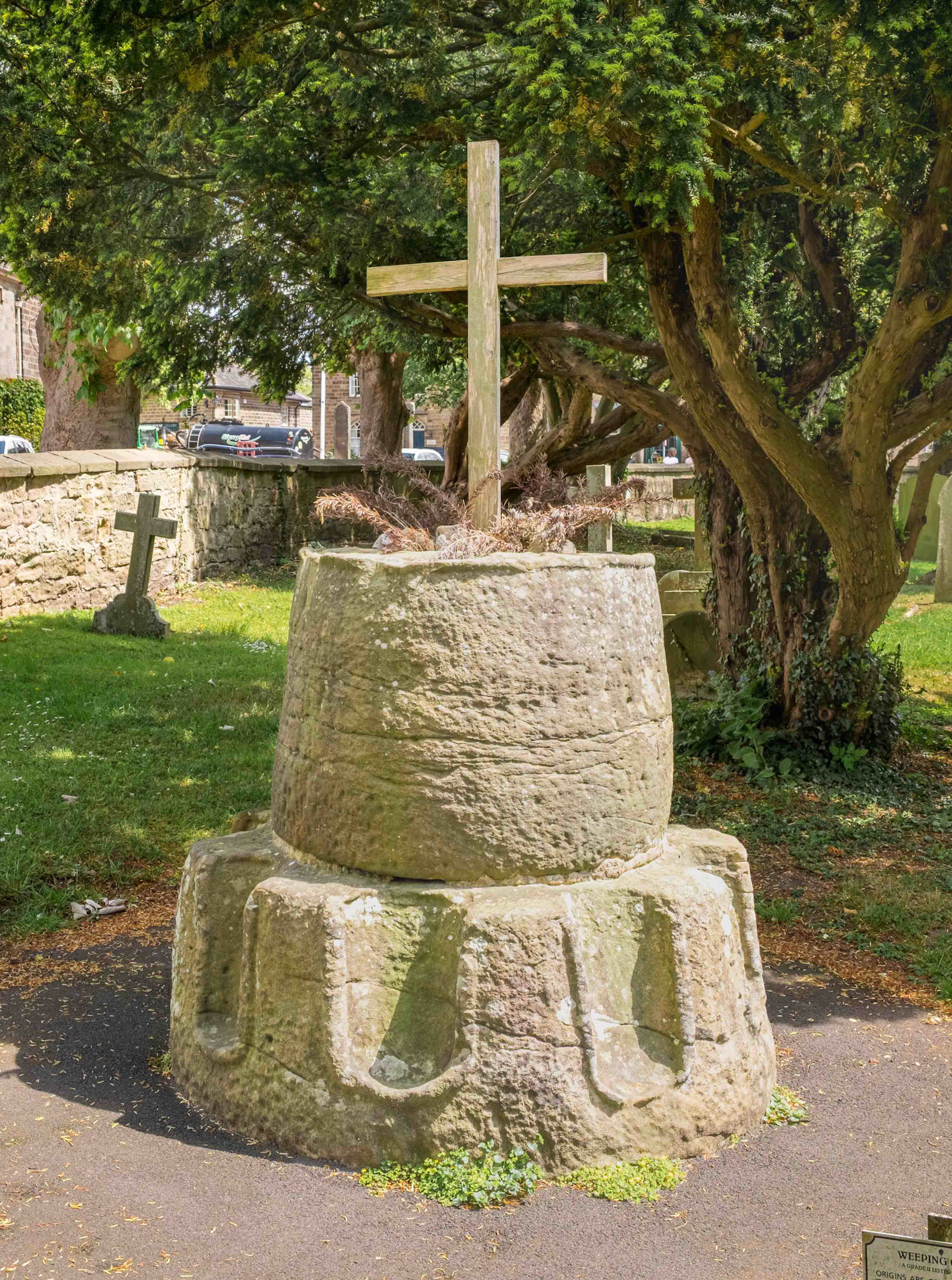 The Weeping Cross looking East - Ripley North Yorkshire UK 2025