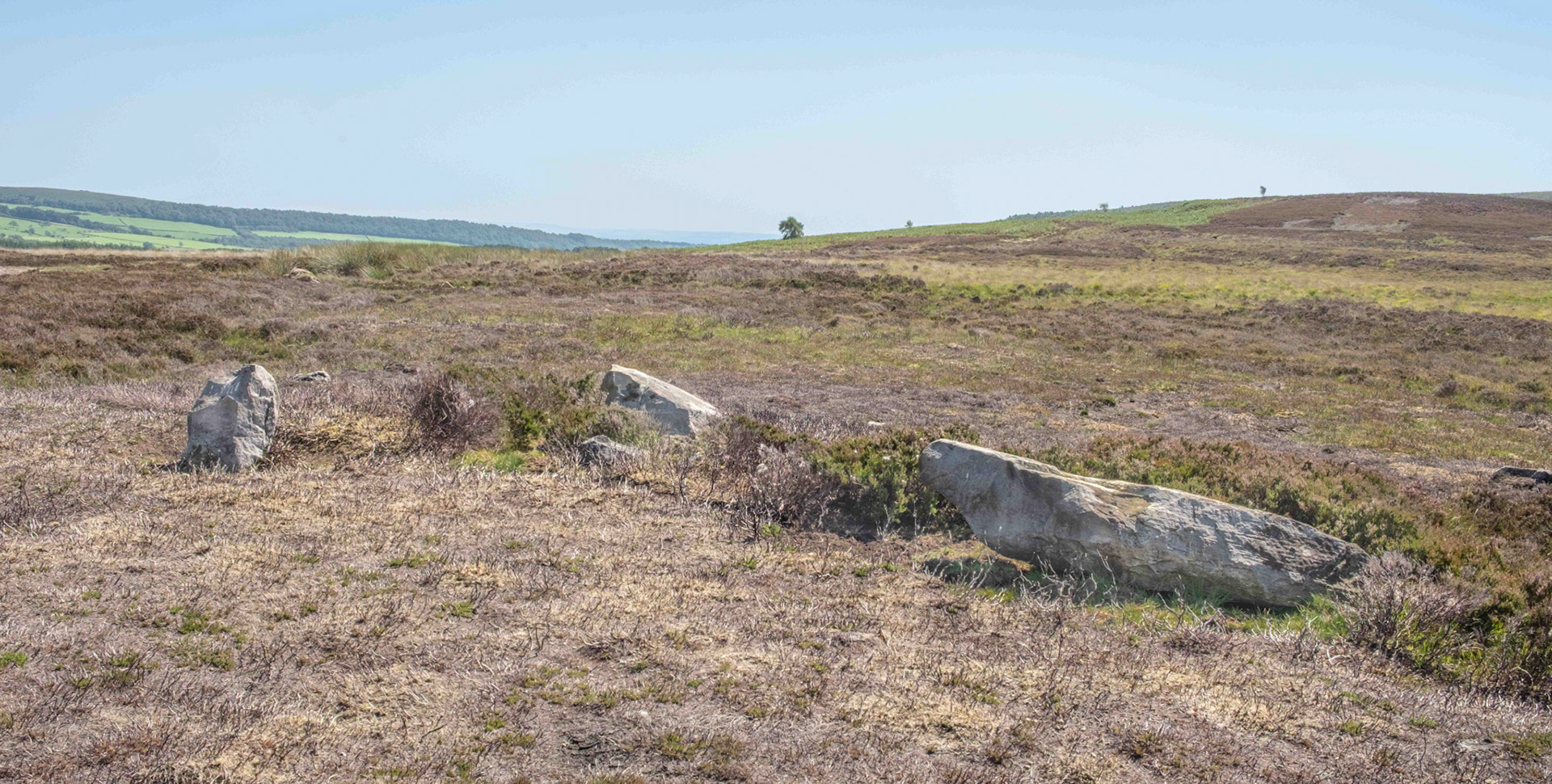 Hanging Stone - Pockley Moor North York Moors UK 2020