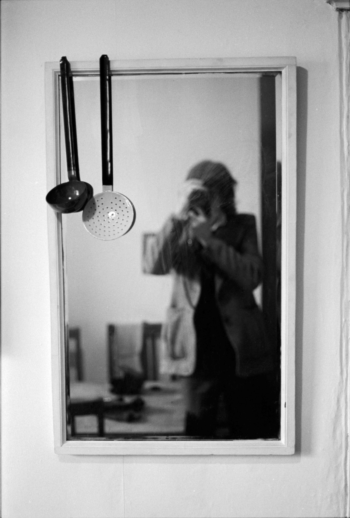Self-portrait in Mirror - Derbyshire UK 1975
