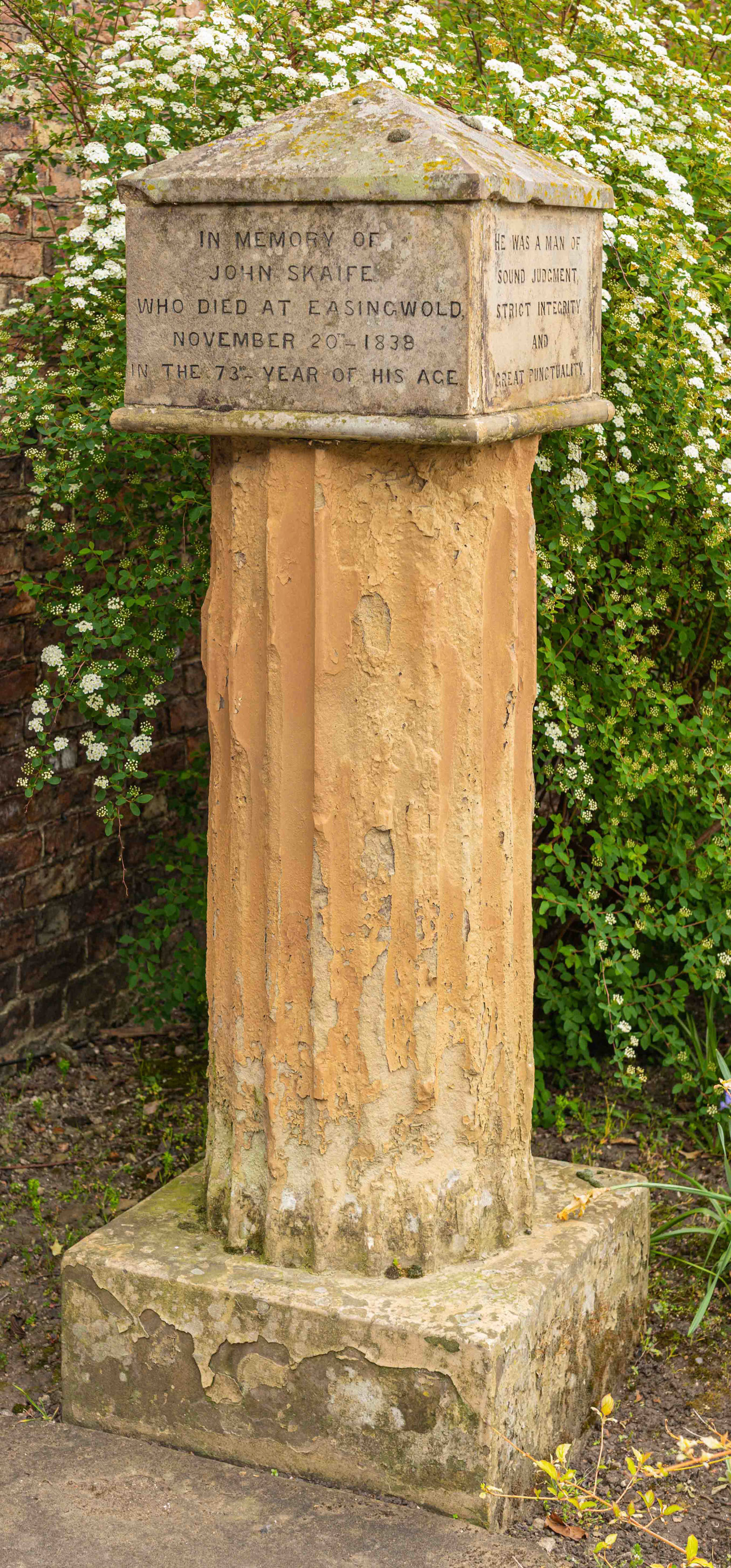 John Scaife Memorial - Easingwold North Yorkshire UK 2020