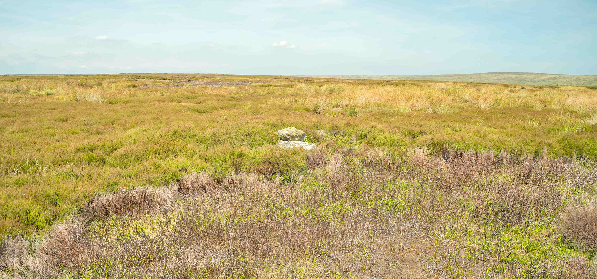 Hole Stoop on Blakey Ridge Distance View Looking North - North York Moors UK 2024