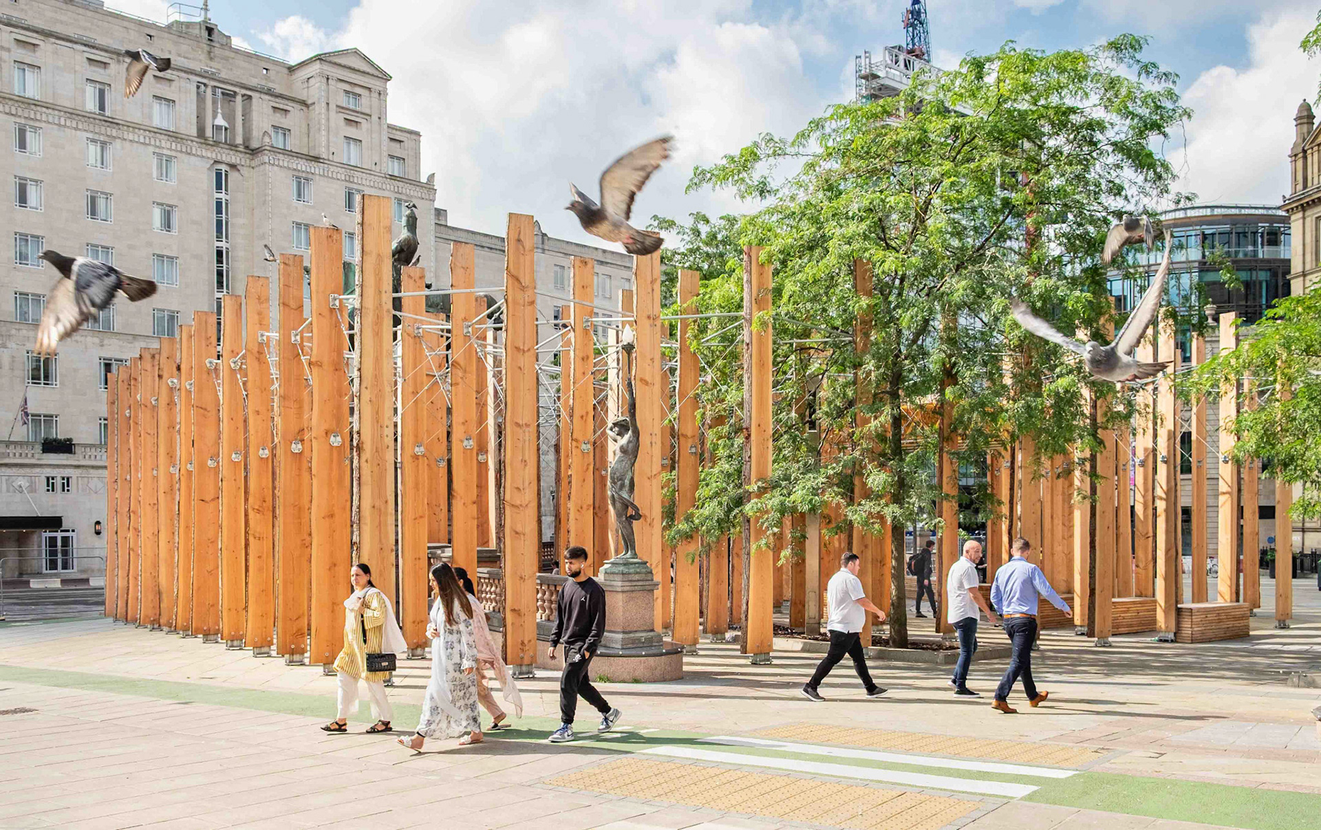 Making a Stand by Michael Pinsky - Leeds UK 2023