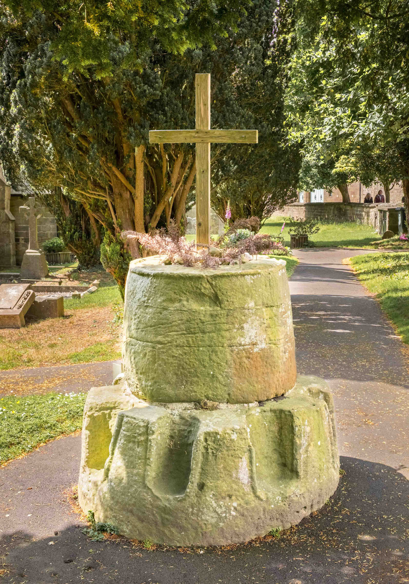 The Weeping Cross looking West - Ripley North Yorkshire UK 2025