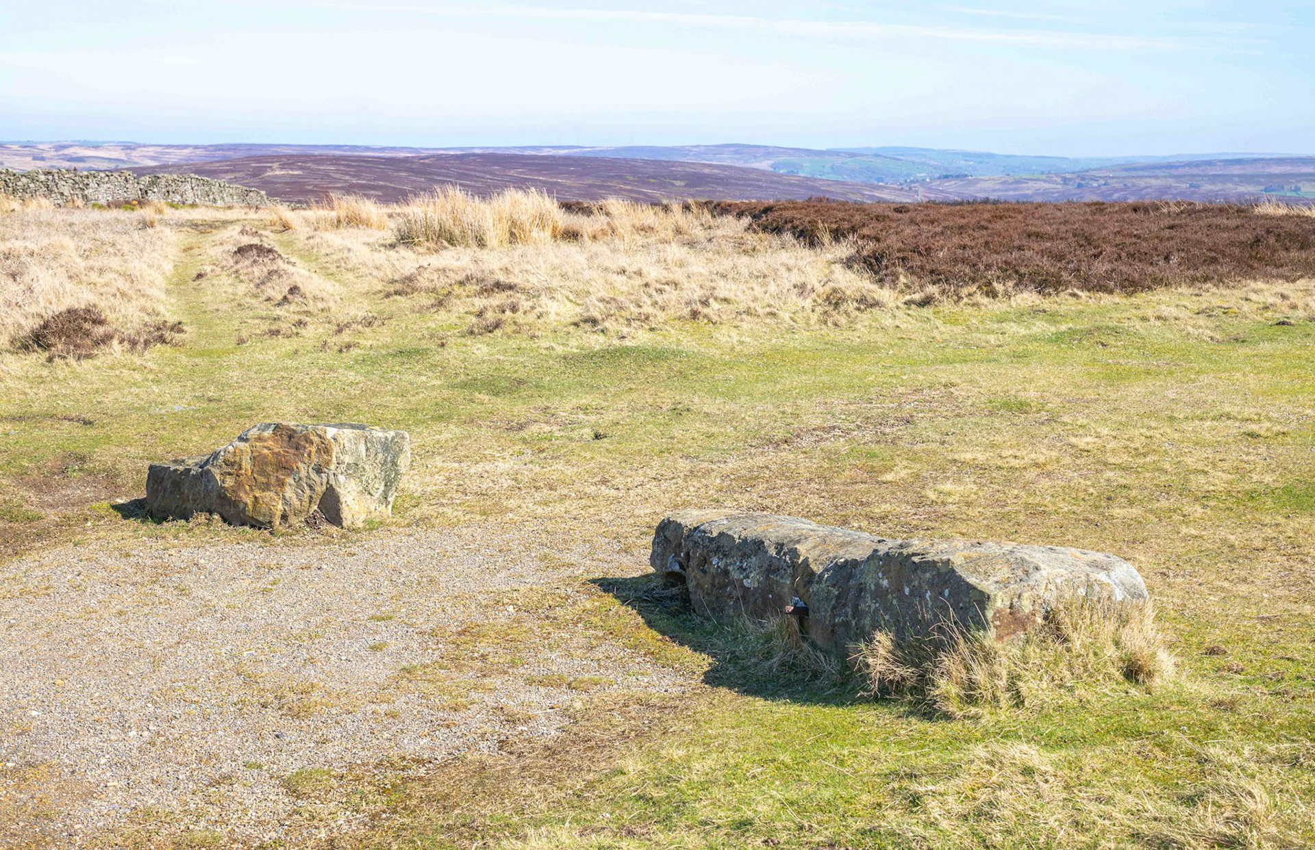 John o' Man Cross - Shooting House Rigg North York Moors UK