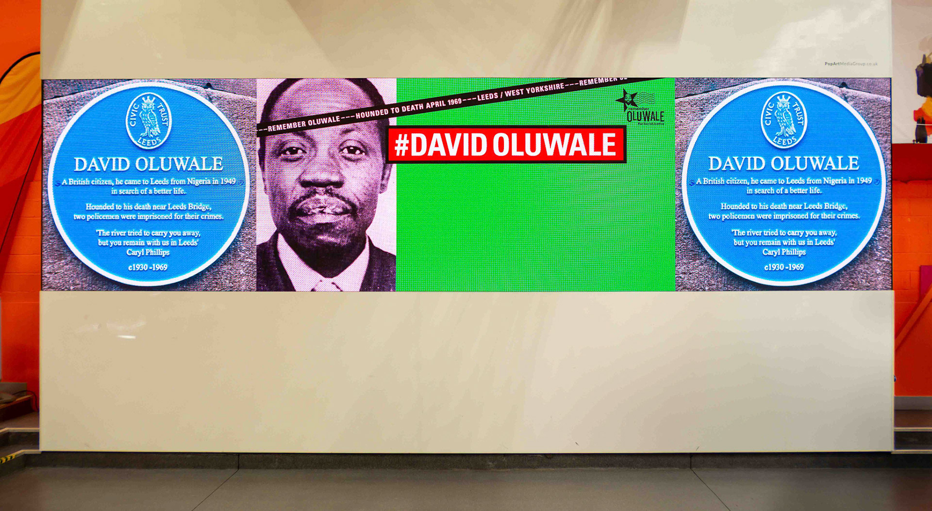 David Oluwale Poster - Leeds UK 2022