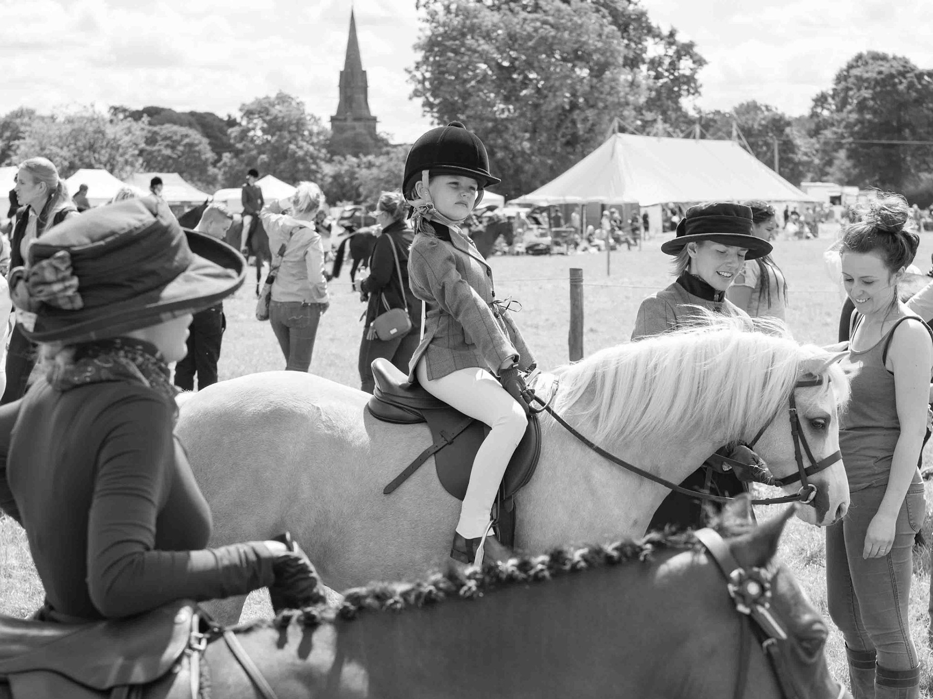 Girl on Horse - Weeton Show West Yorkshire UK