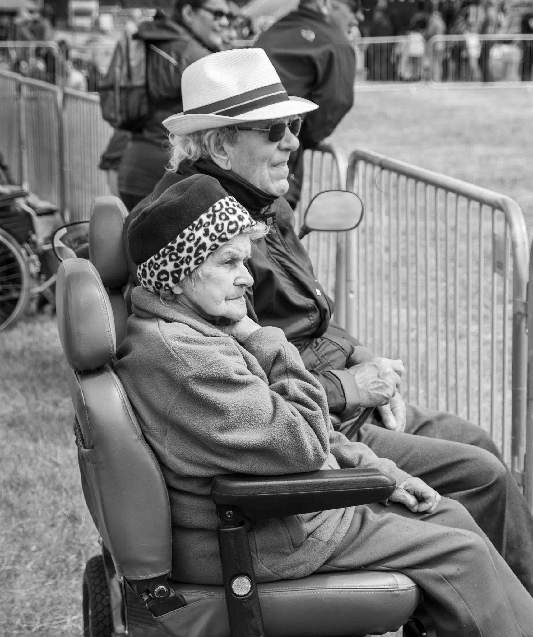 Woman and Man - Duncombe Park Show North Yorkshire UK