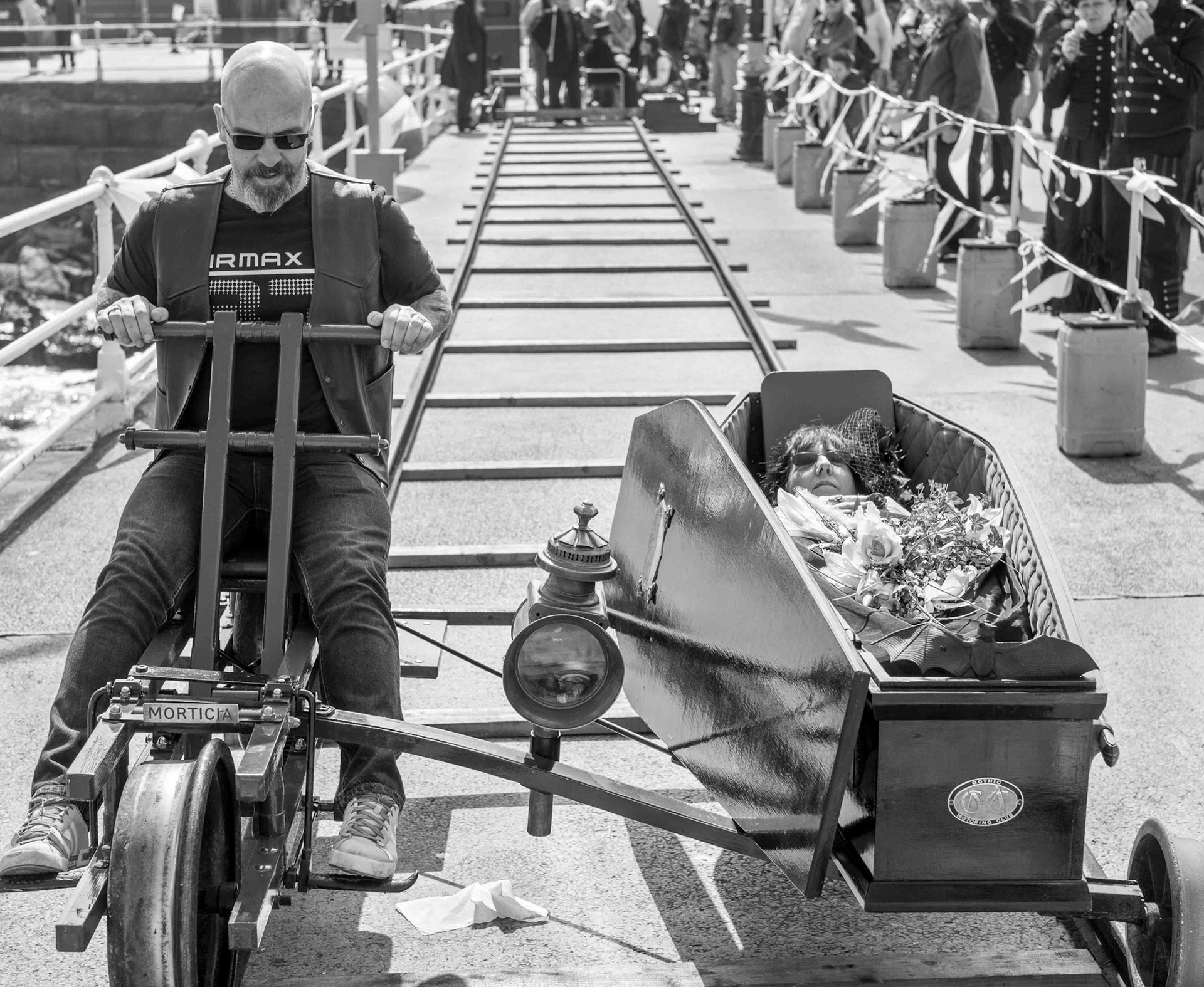 Funeral - Whitby North Yorkshire UK