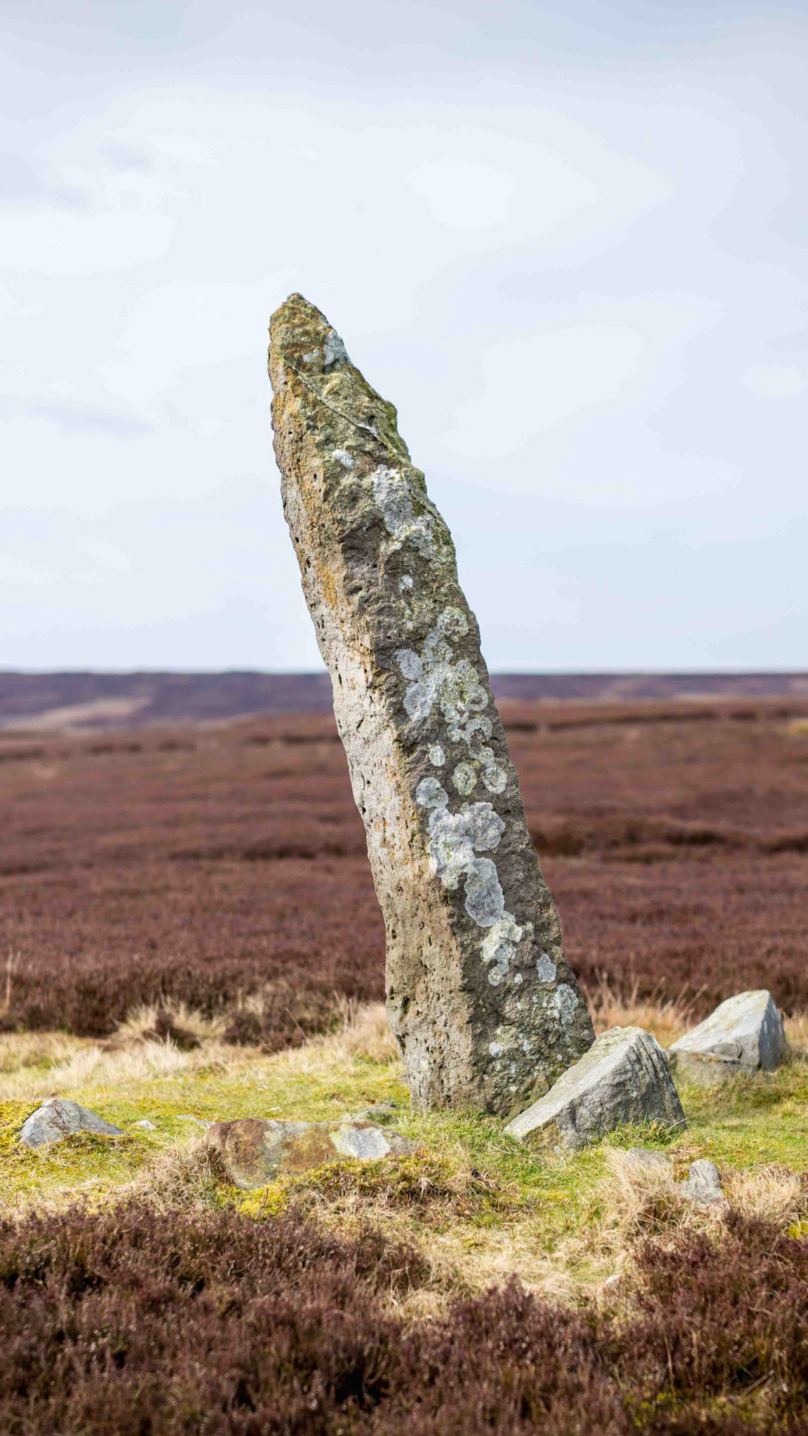 Marker Stone - Blakey Ridge North York Moors UK 2020