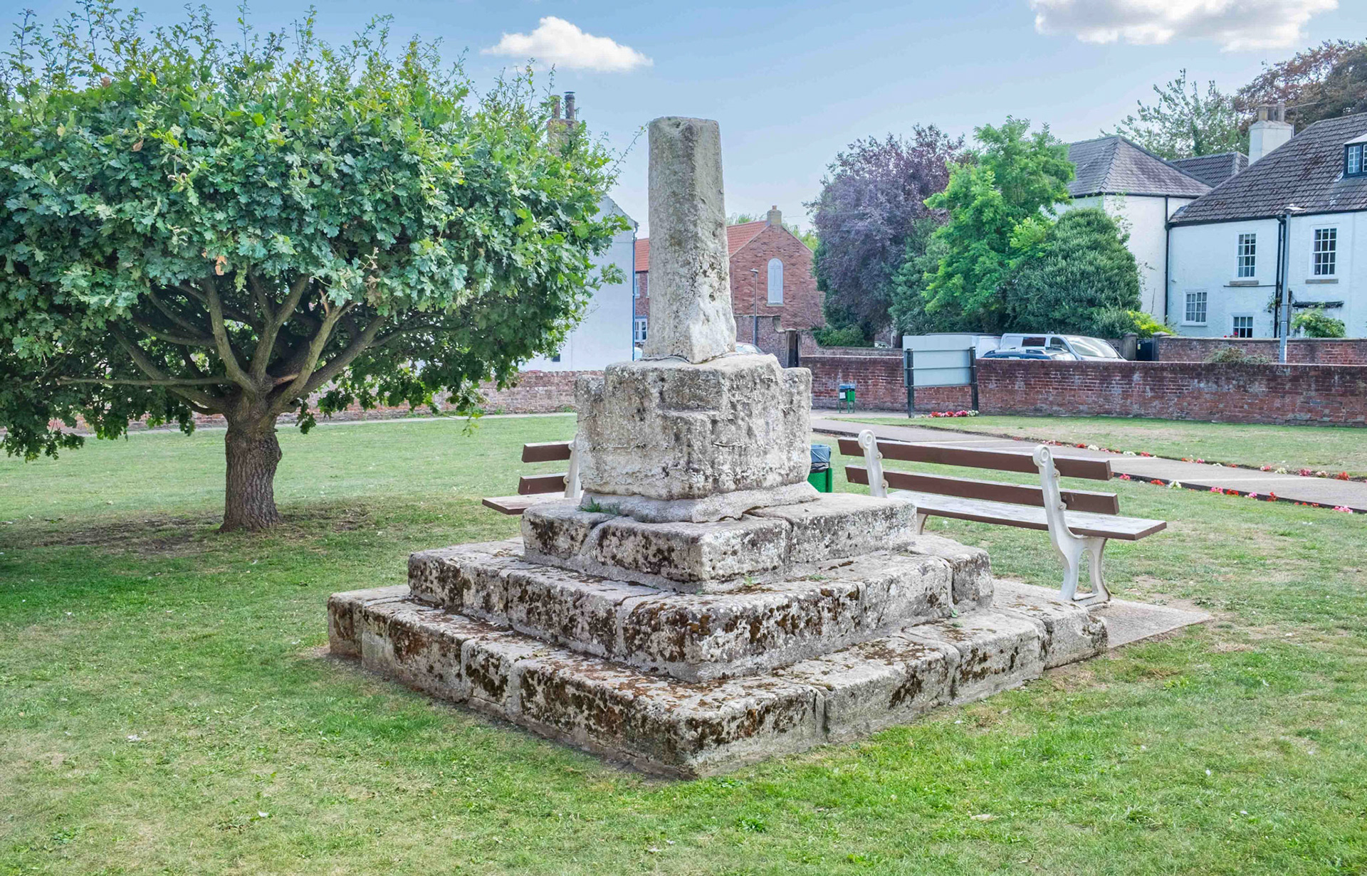 Churchyard Cross looking South East - Crowle Lincolnshire UK 2025