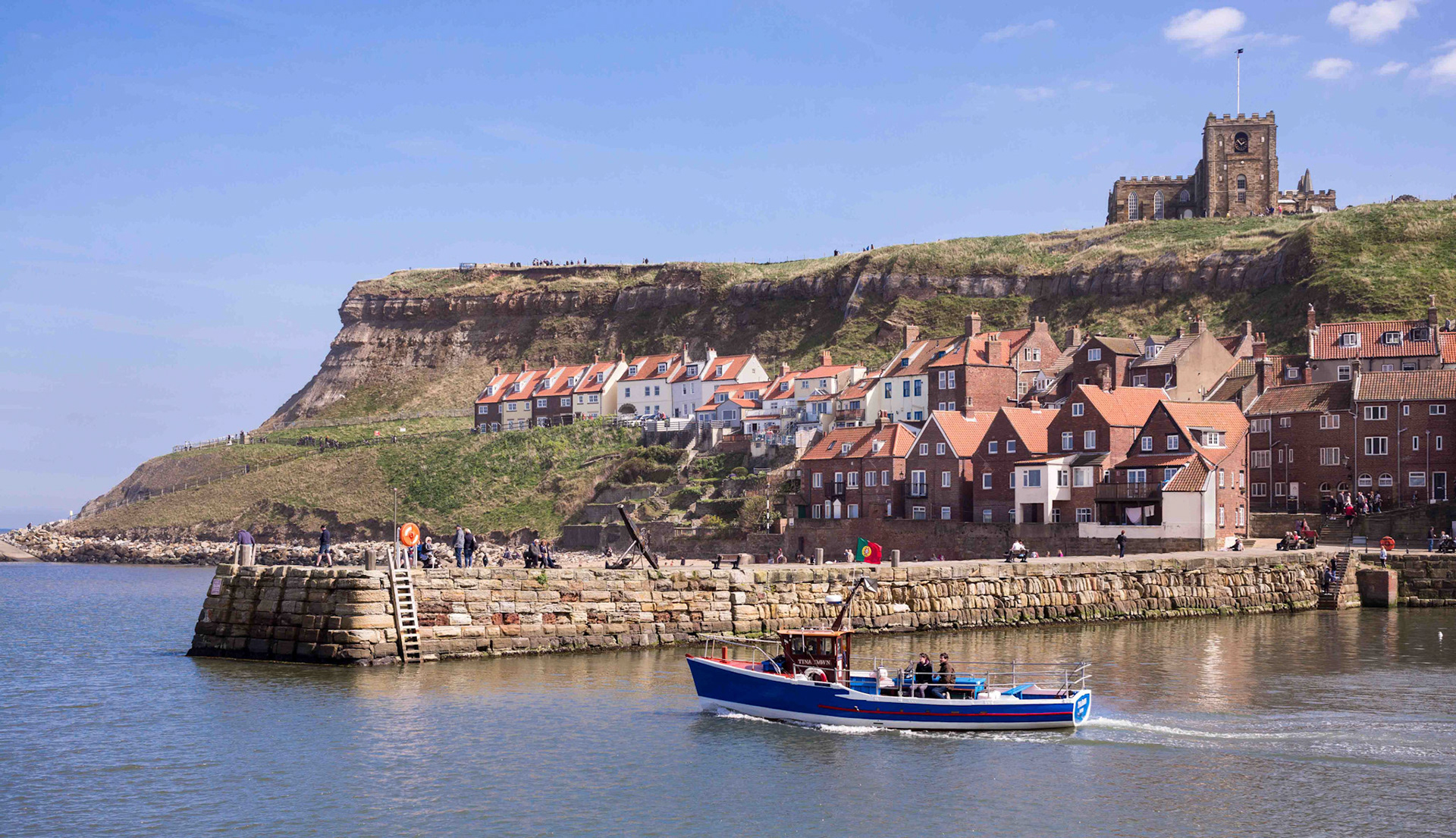 Whitby Harbour - North Yorkshire UK 2017