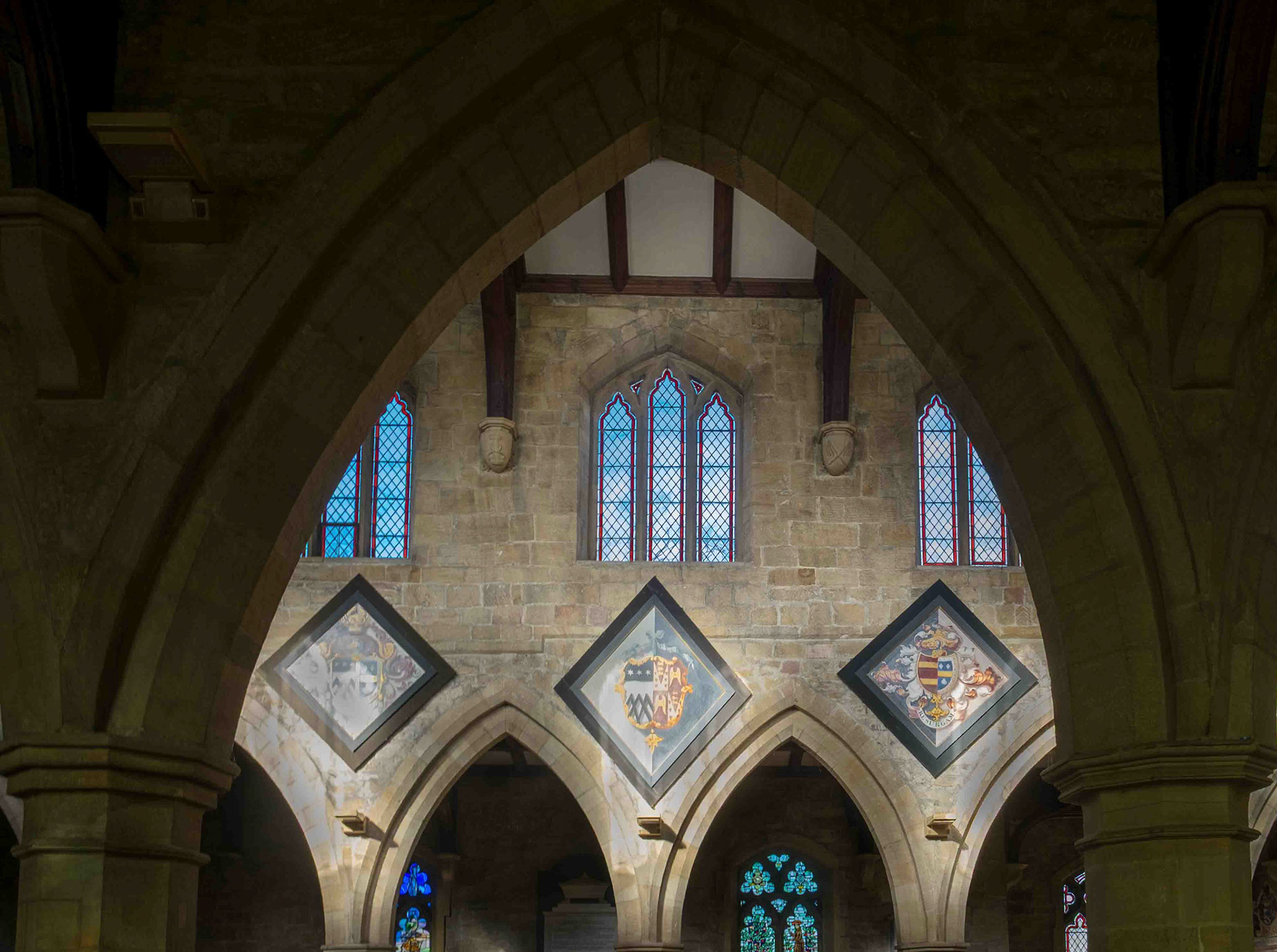 Saint Mary's Church Interior - Masham North Yorkshire UK 2018