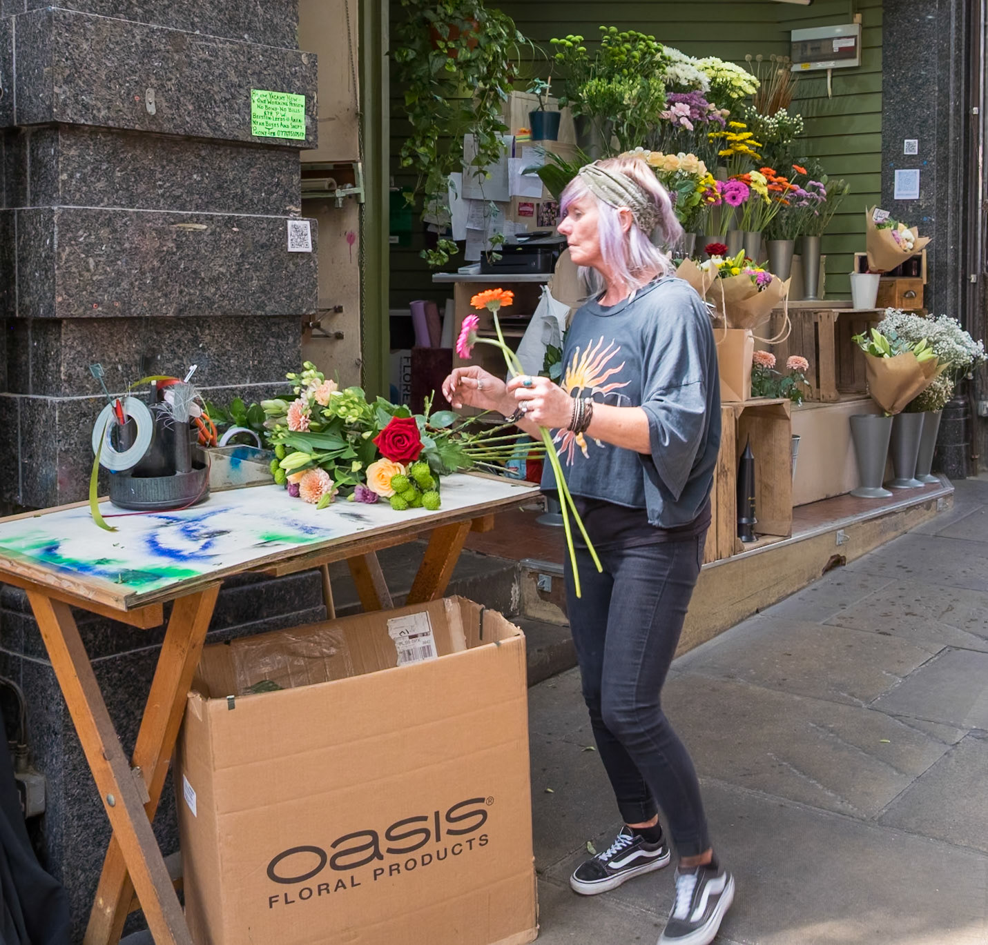 Flower Arranging - Leeds UK