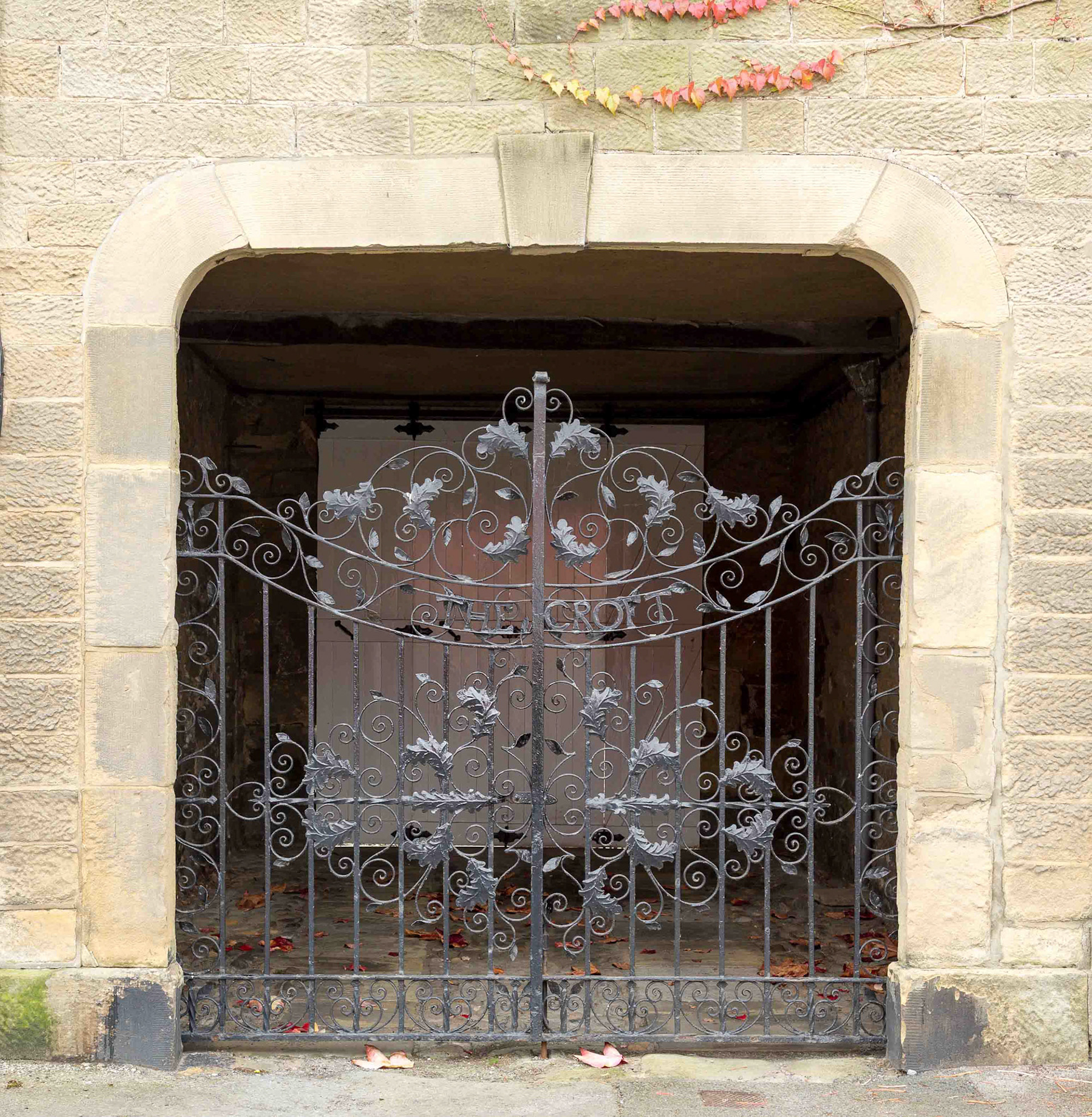 Gate at Masham - North Yorkshire UK 2014