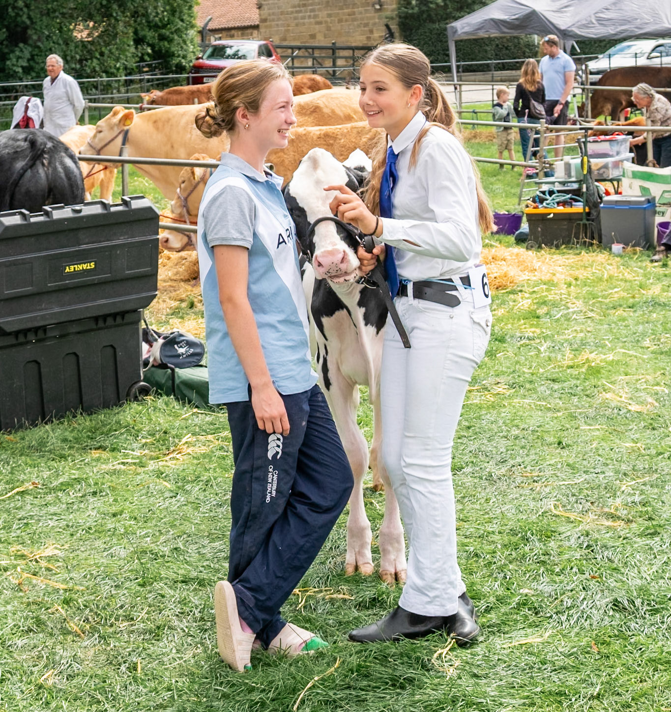 Chatting at North Yorkshire Show - U