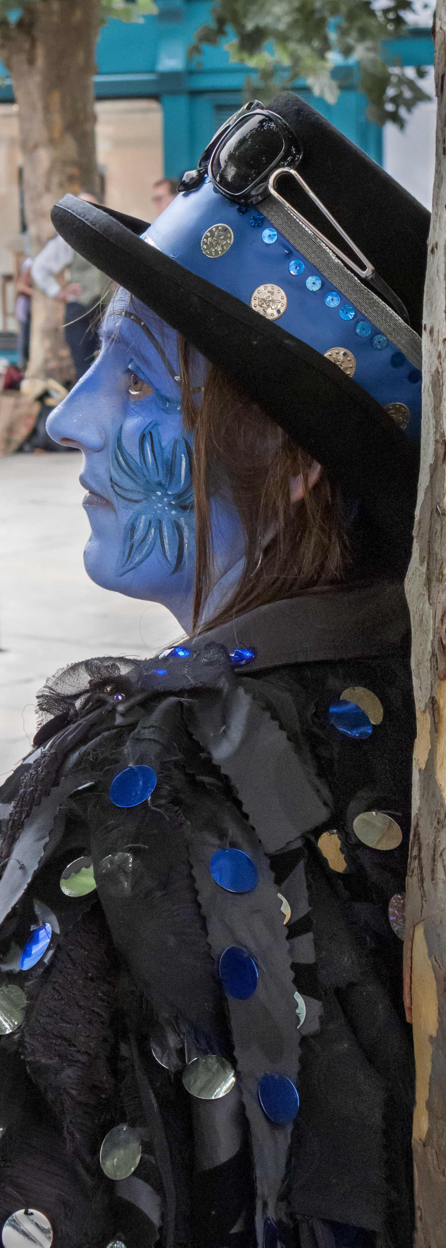 Morris Dancer Portrait - York North Yorkshire UK