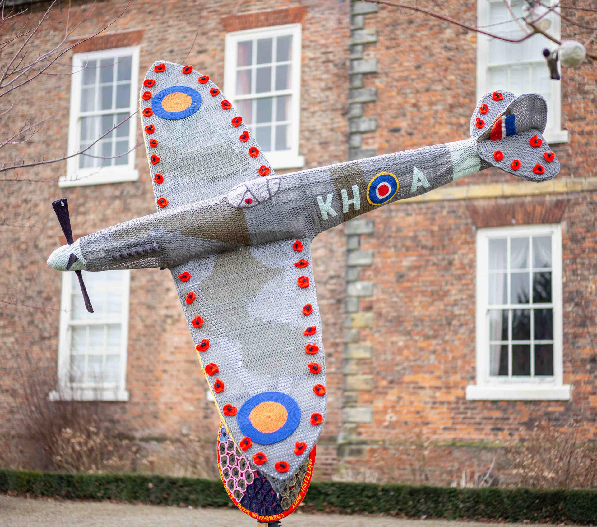 Spitfire Replica - Thirsk Hall North Yorkshire UK 2019