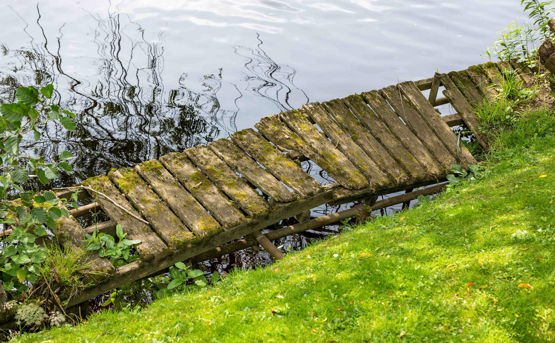 Old Boat Dock - Boroughbridge North Yorkshire UK 2017