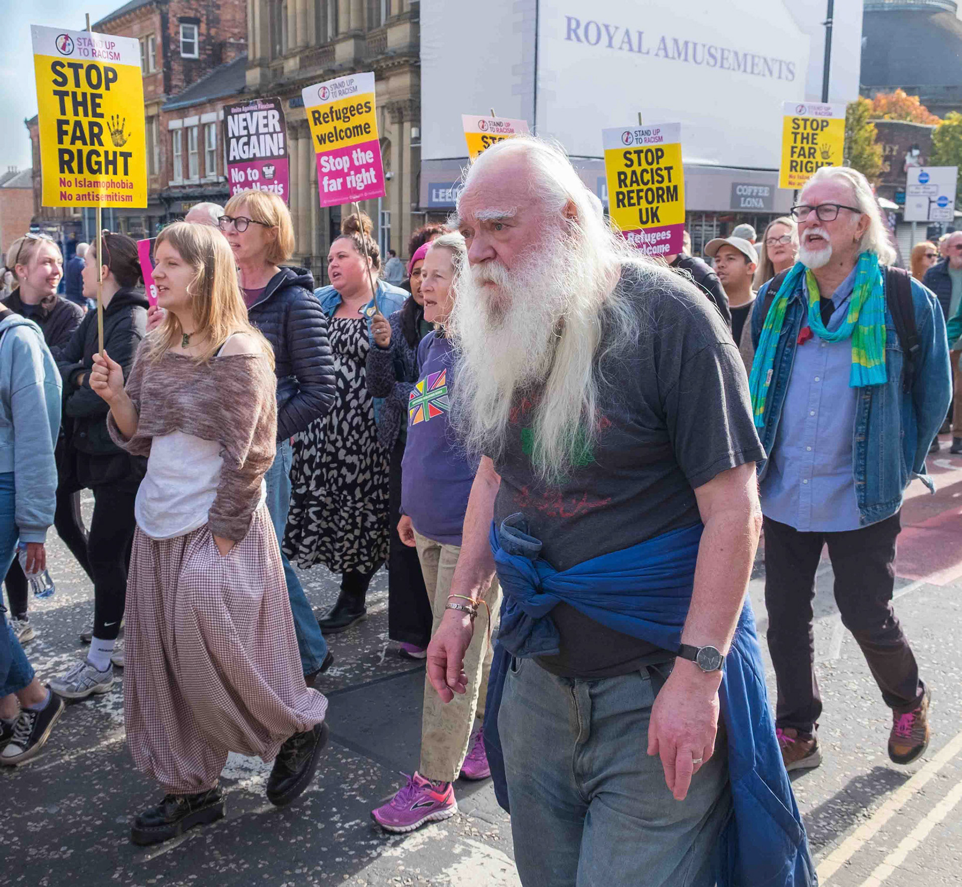 March Against Racism - Leeds UK